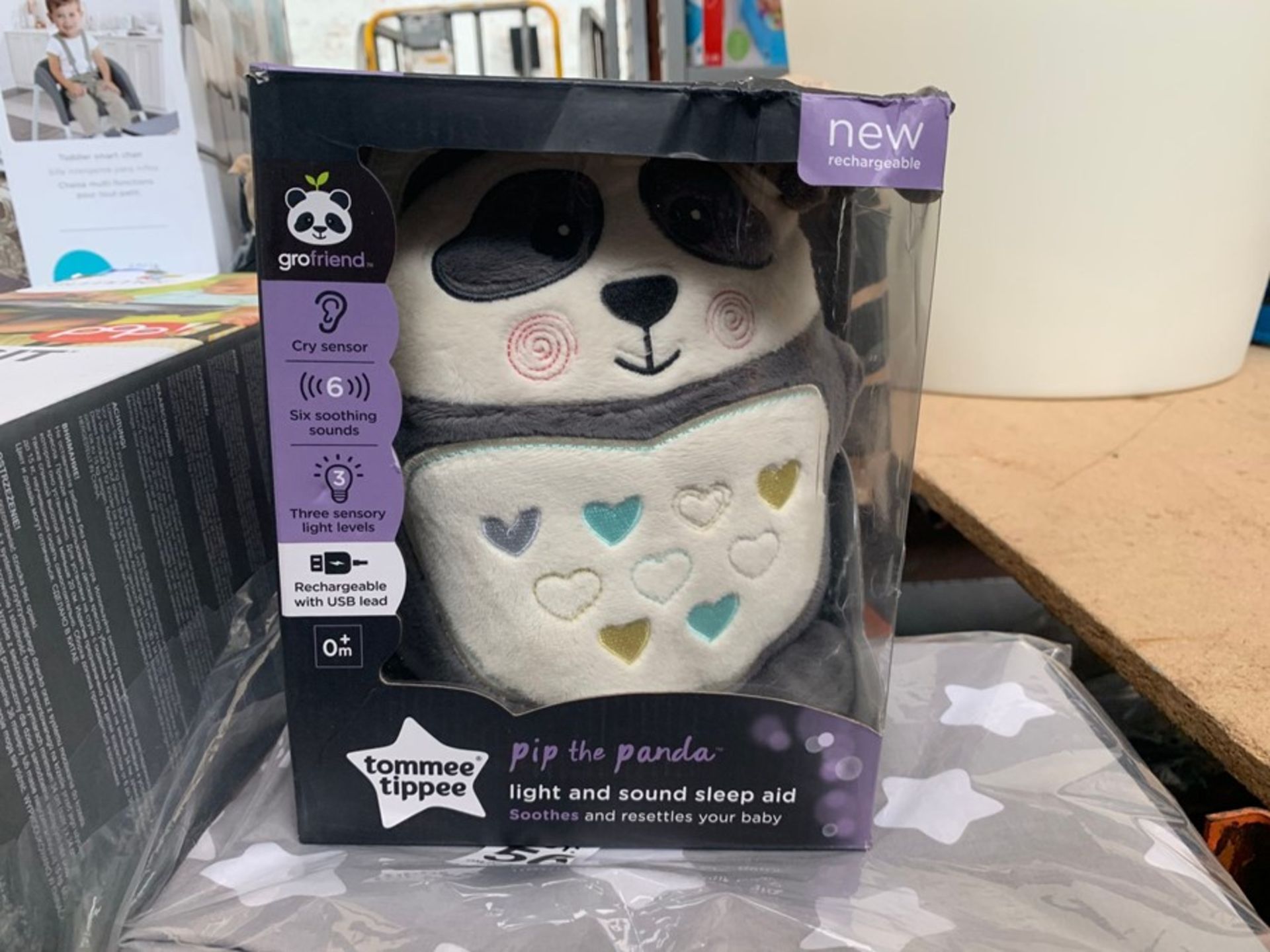 TOMMEE TIPPEE PIP THE PANDA LIGHT & SOUND SLEEP AID