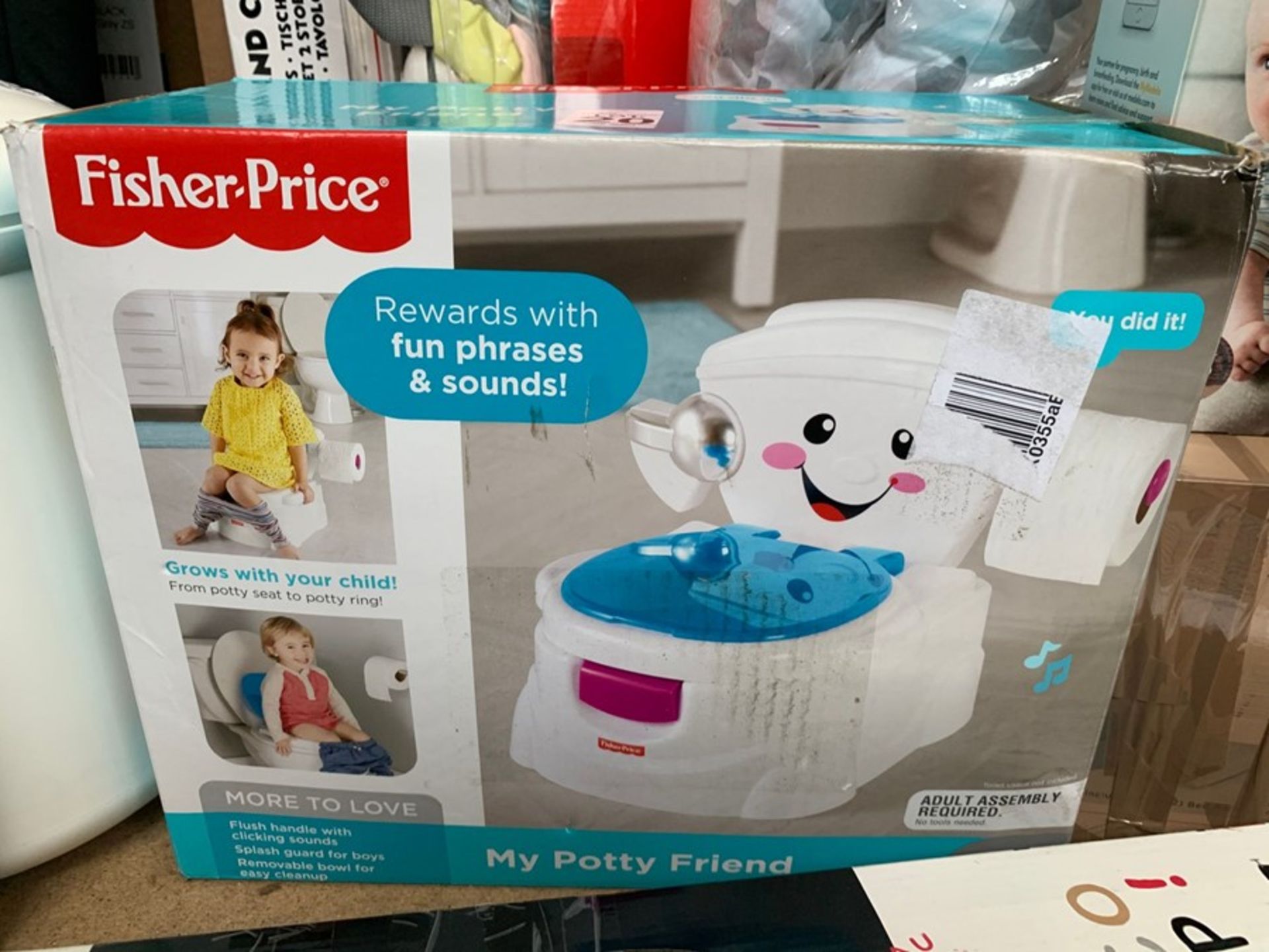 FISHER-PRICE MY POTTY FRIEND INTERACTIVE POTTY