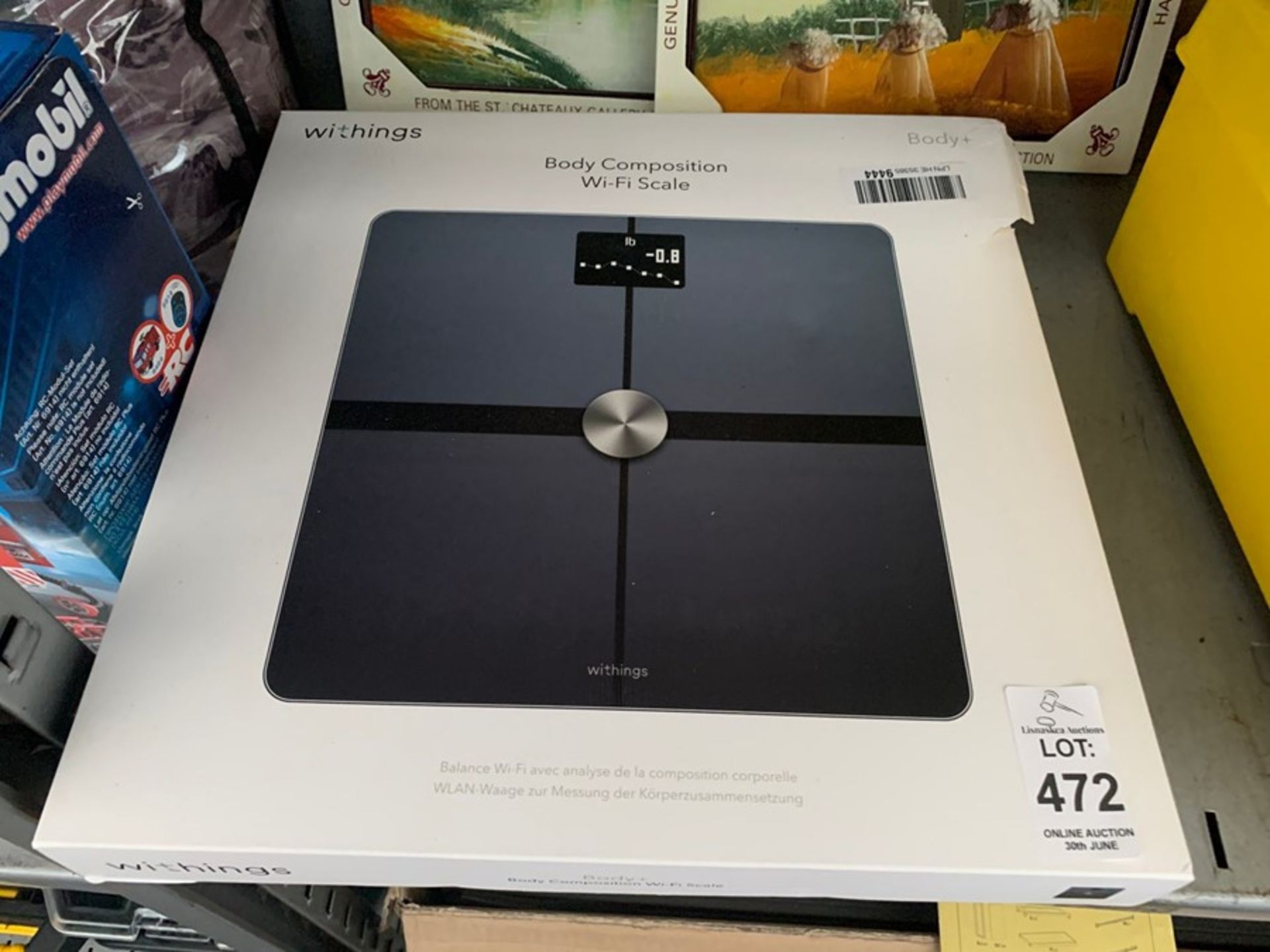 WITHINGS BODY COMPOSITION WI-FI SCALE