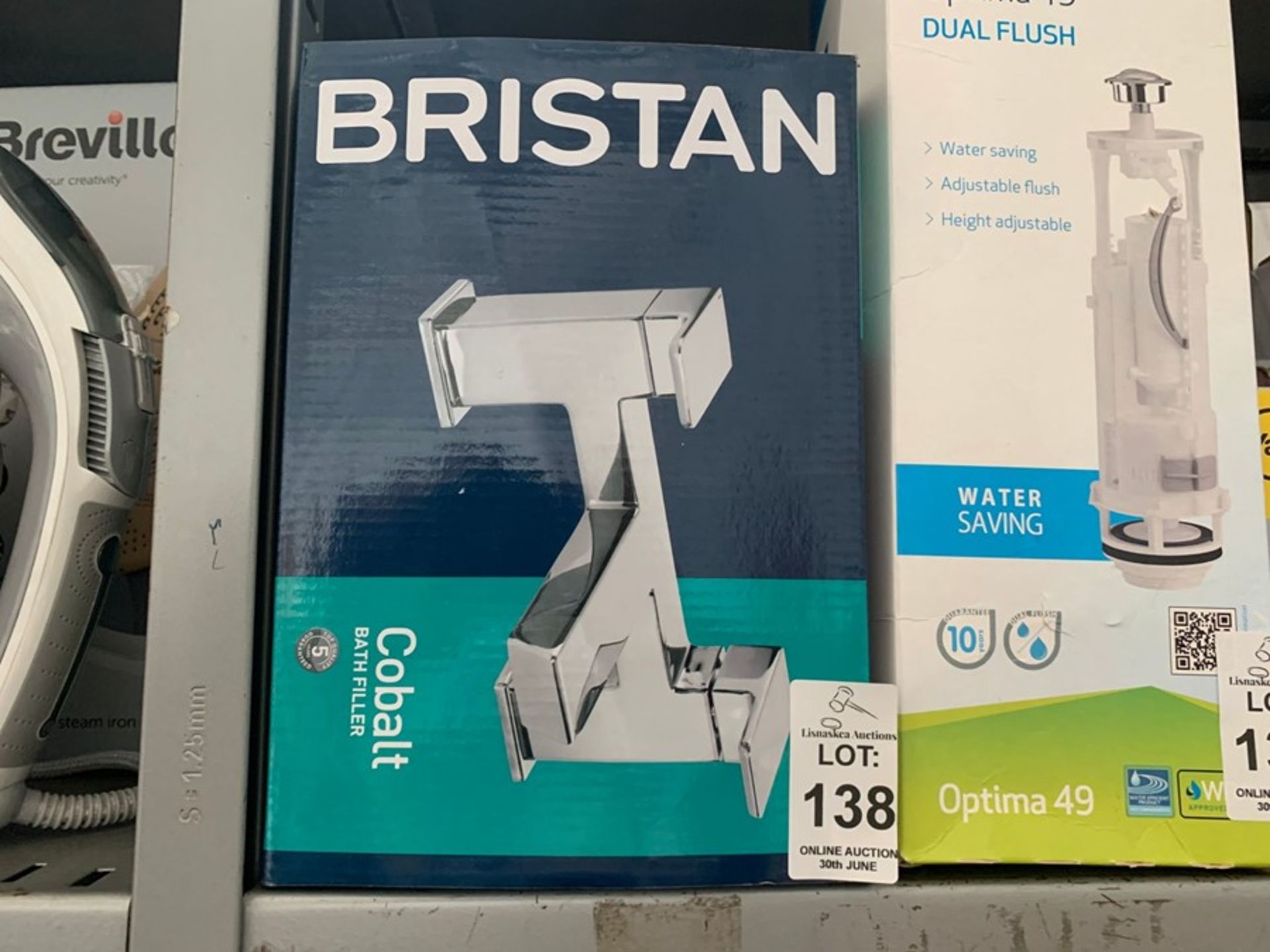 BRISTAN COBALT BATH FILLER MIXER TAP