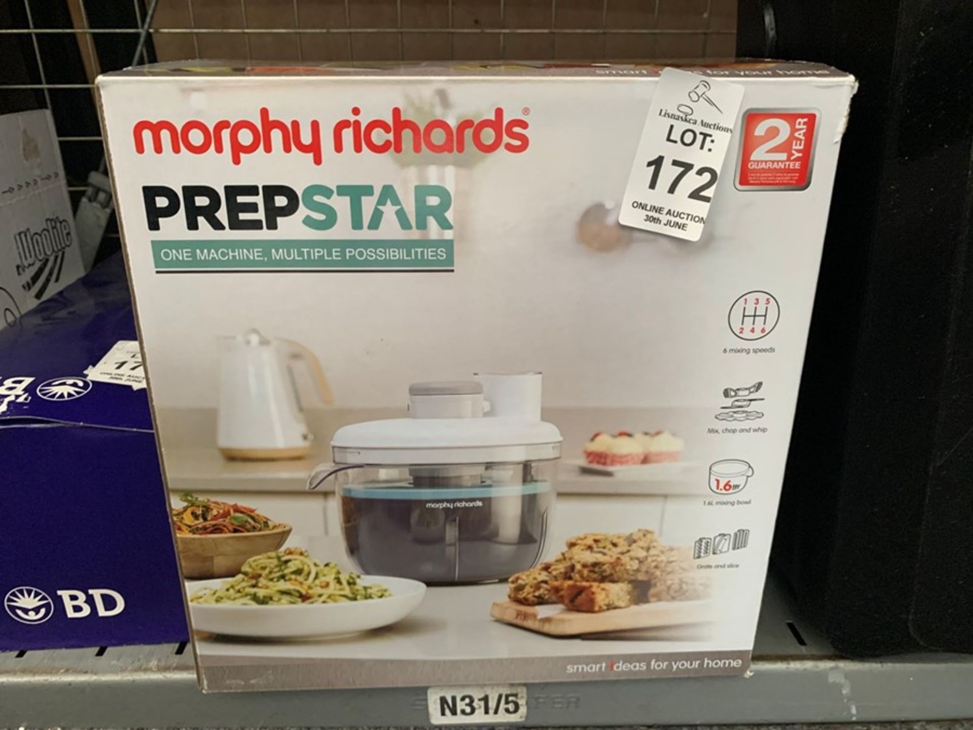 MORPHY RICHARDS PREPSTAR FOOD PREP MACHINE