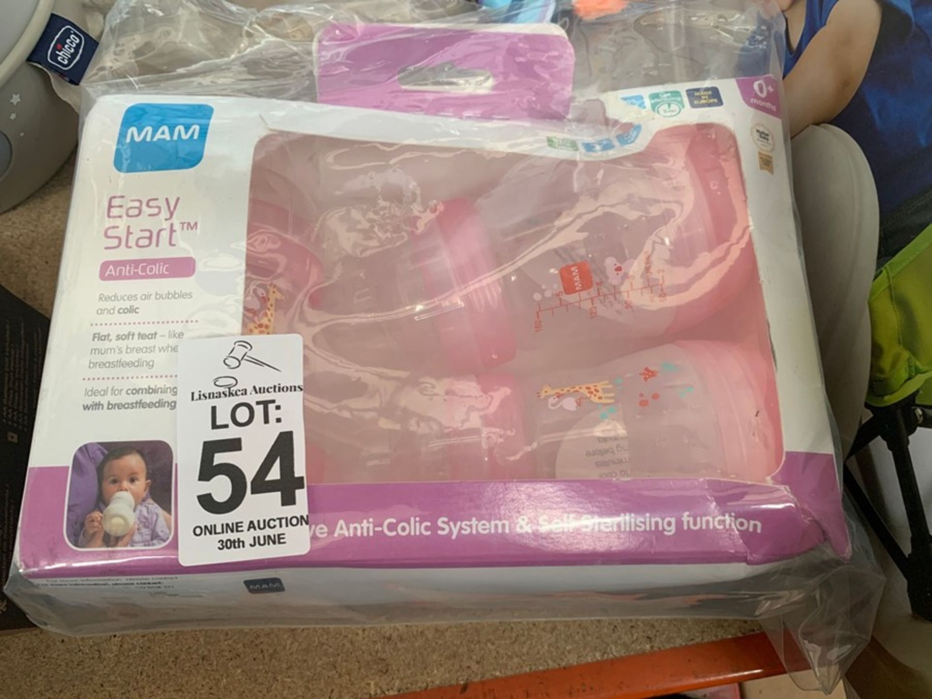 MAM EASY START ANTI-COLIC SYSTEM & SELF STERILISING FUNCTION