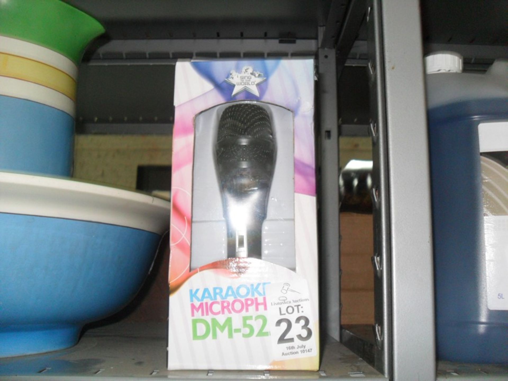 BOXED KARAOKE MICROPHONE