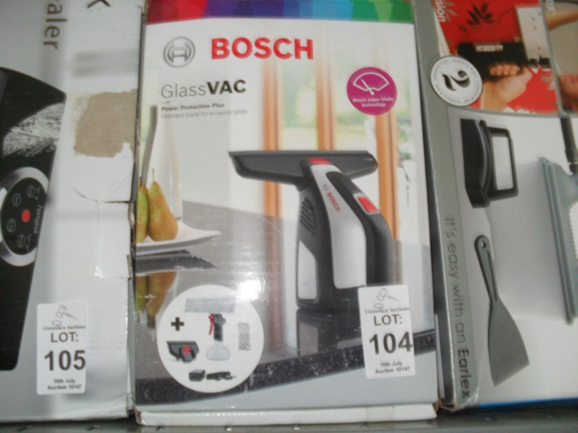 BOXED BOSCH GLASS VAC (WORKING)