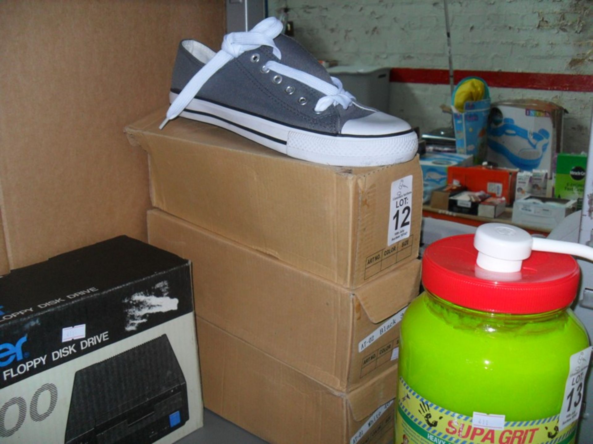 3 PAIRS OF CONVERSE STYLE SHOES NEW