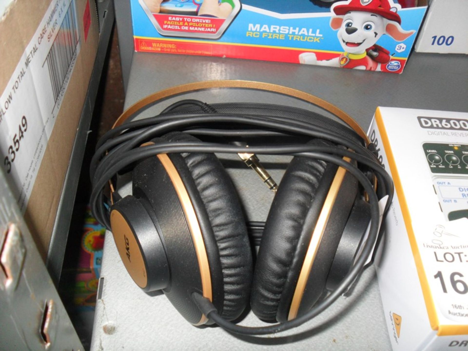 PAIR OF AKG HEADPHONES (WORKING)