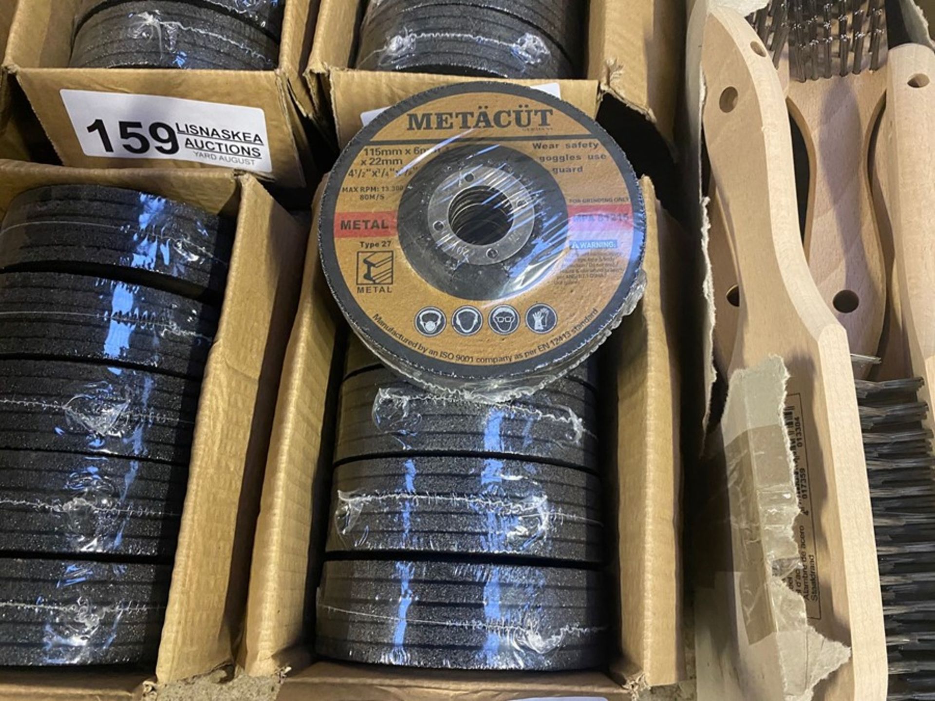 BOX OF 25 METACUT METAL 4.5" CUTTING DISKS (PLUS VAT ON ITEM) - Image 2 of 2