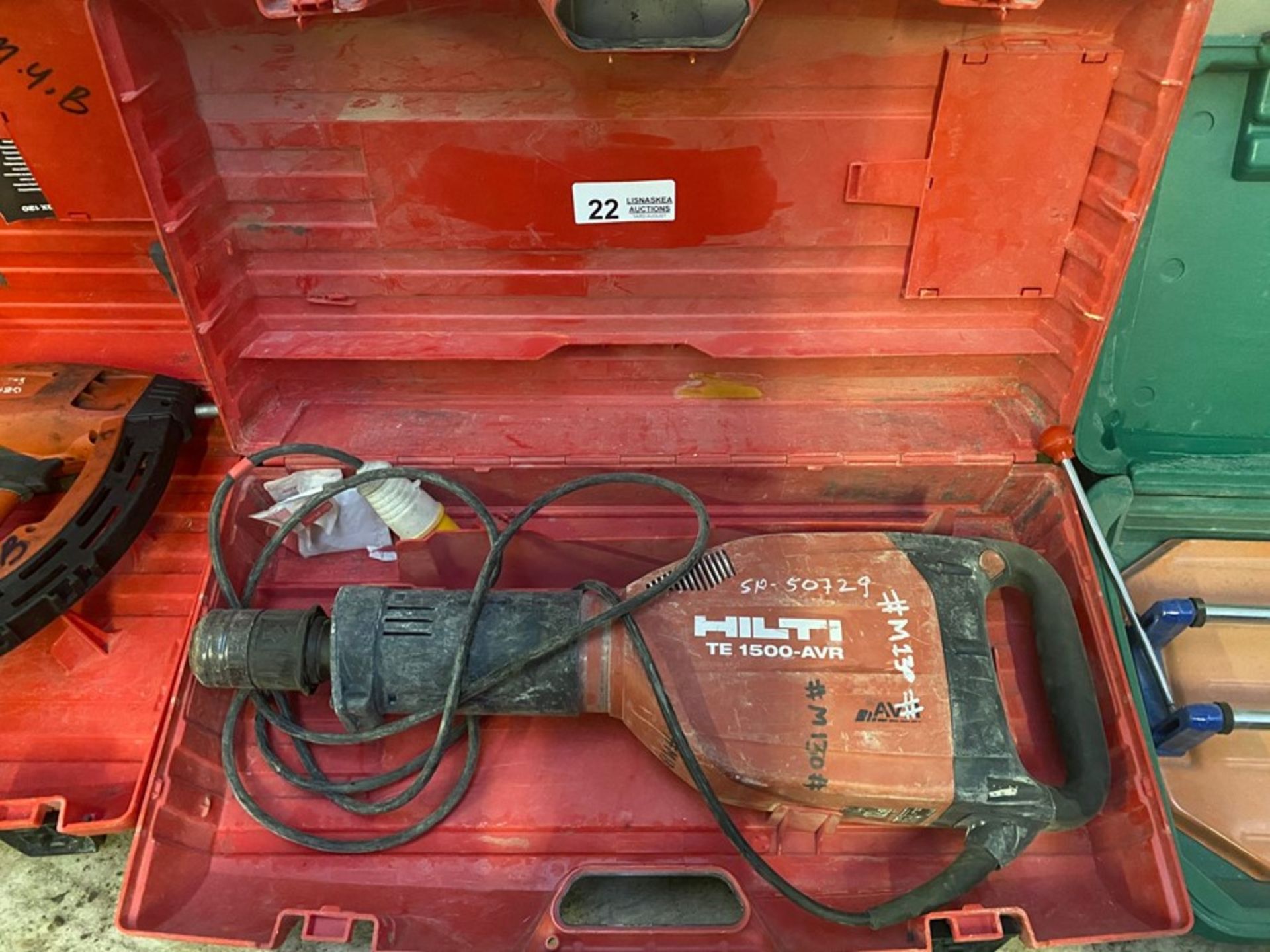 HILTI TE 1500-AVR 110V KANGO (PLUS VAT ON ITEM) (TESTED WORKING)