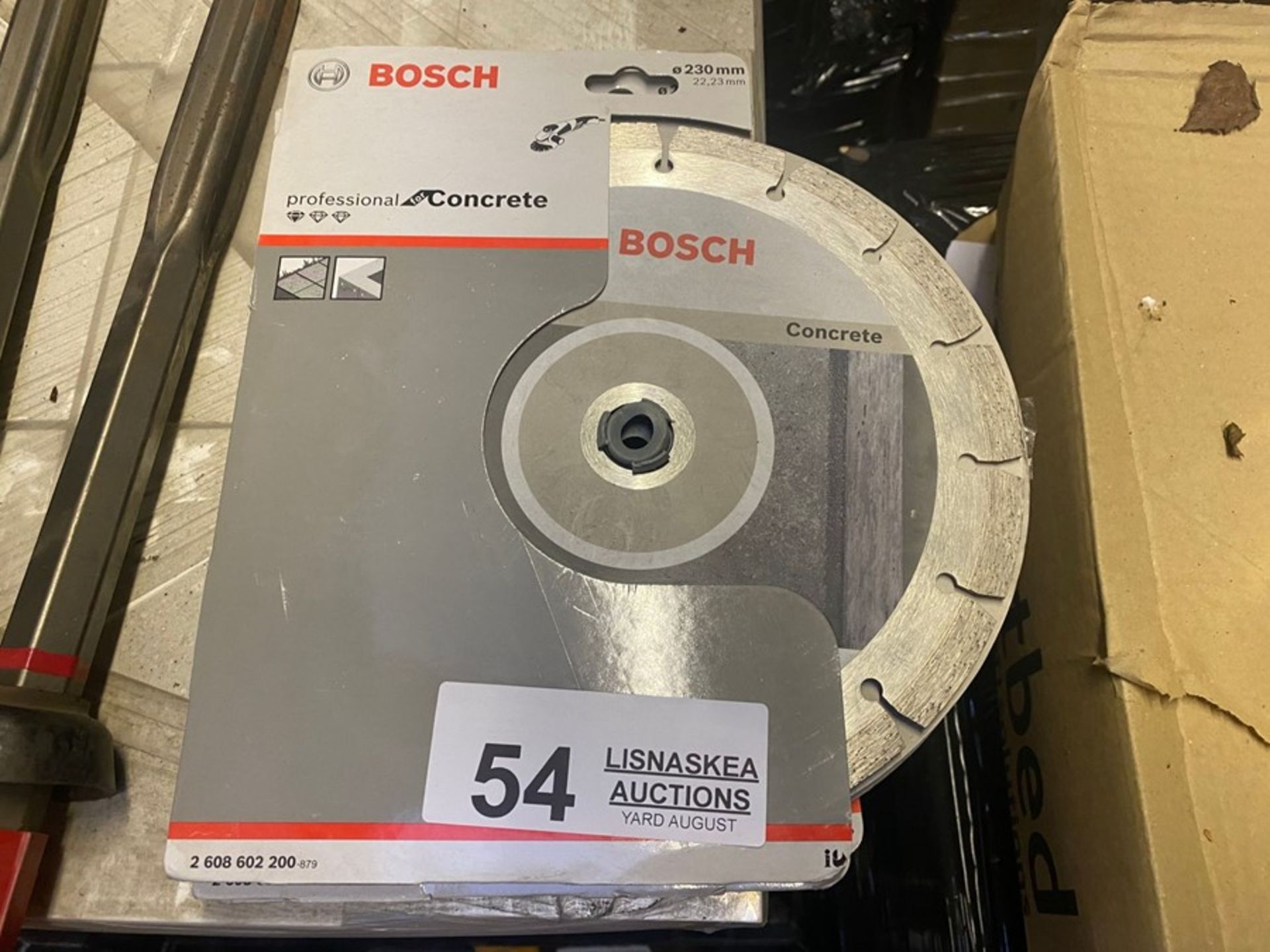 5X BOSCH PROFESSIONAL CONCRETE BLADES (230MM) (PLUS VAT ON ITEM)