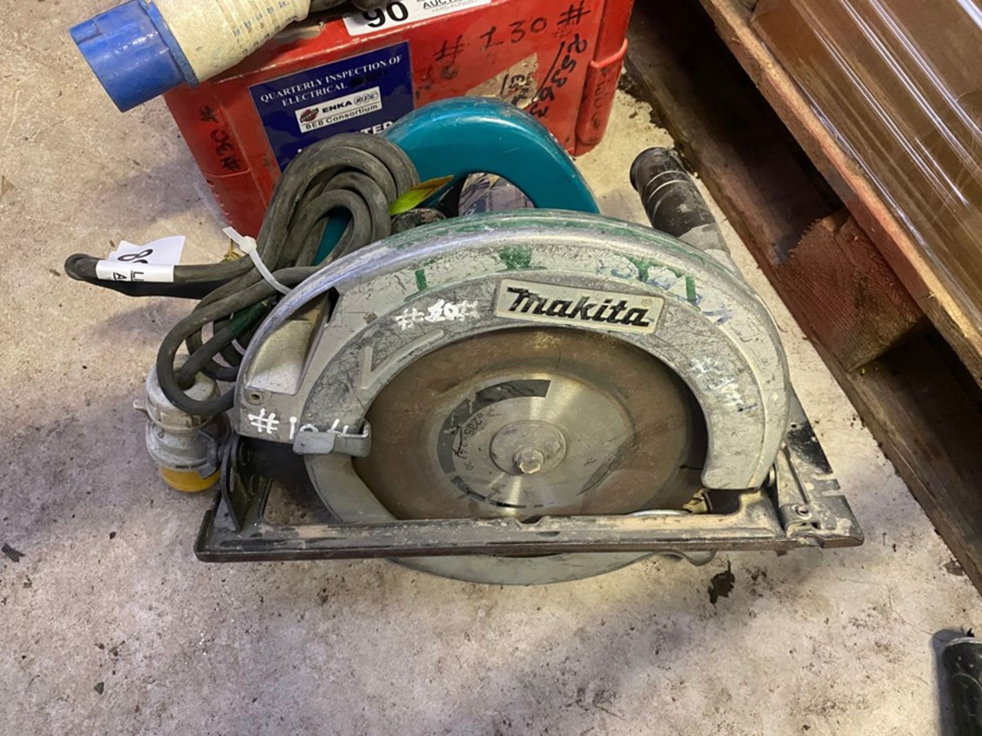 MAKITA N5900B 110V CIRCULAR SAW (PLUS VAT ON ITEM) (TESTED WORKING)