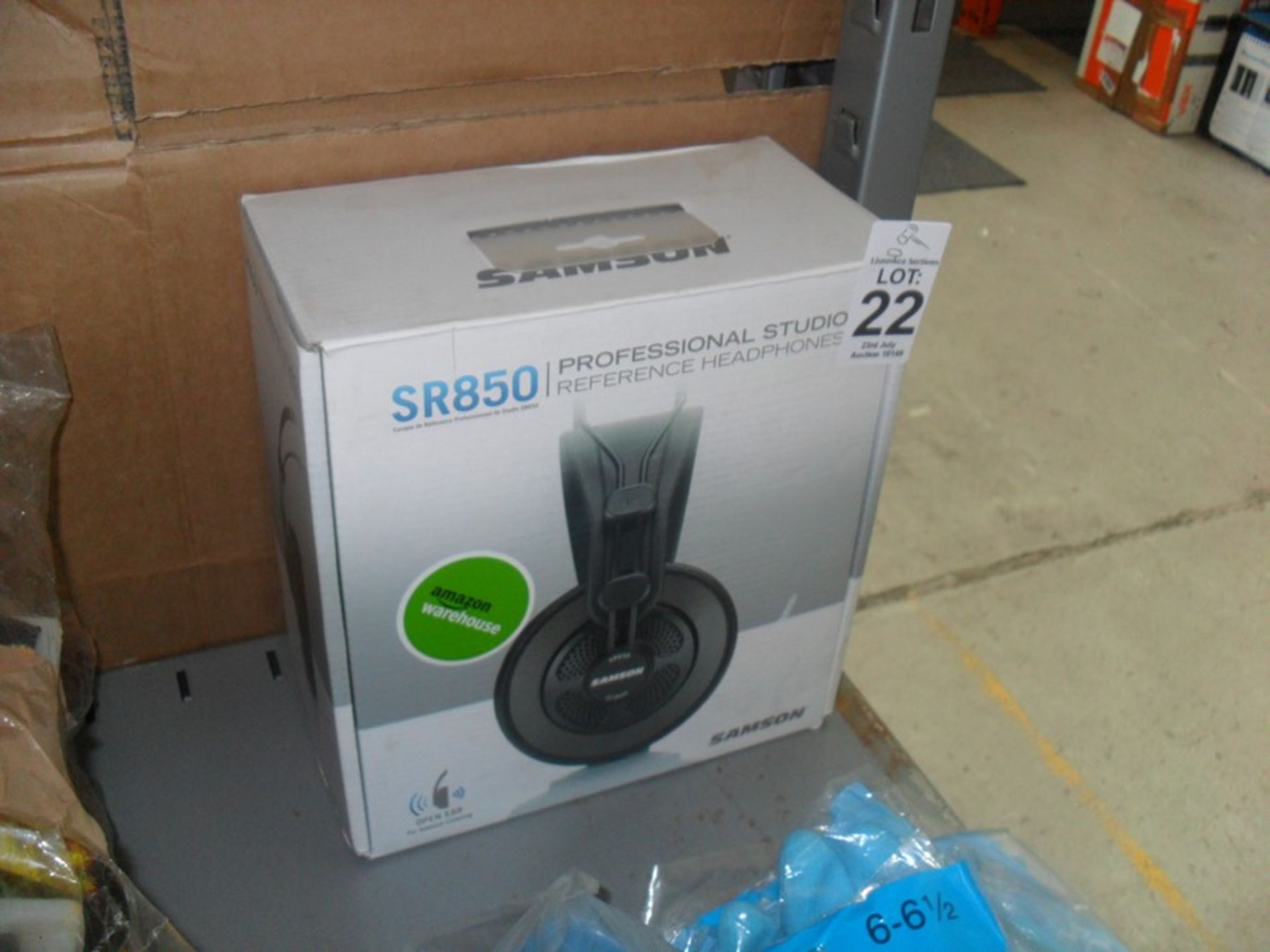 BOXED SAMSON SR850 PROFESSIONAL HEADPHONES (WORKING)