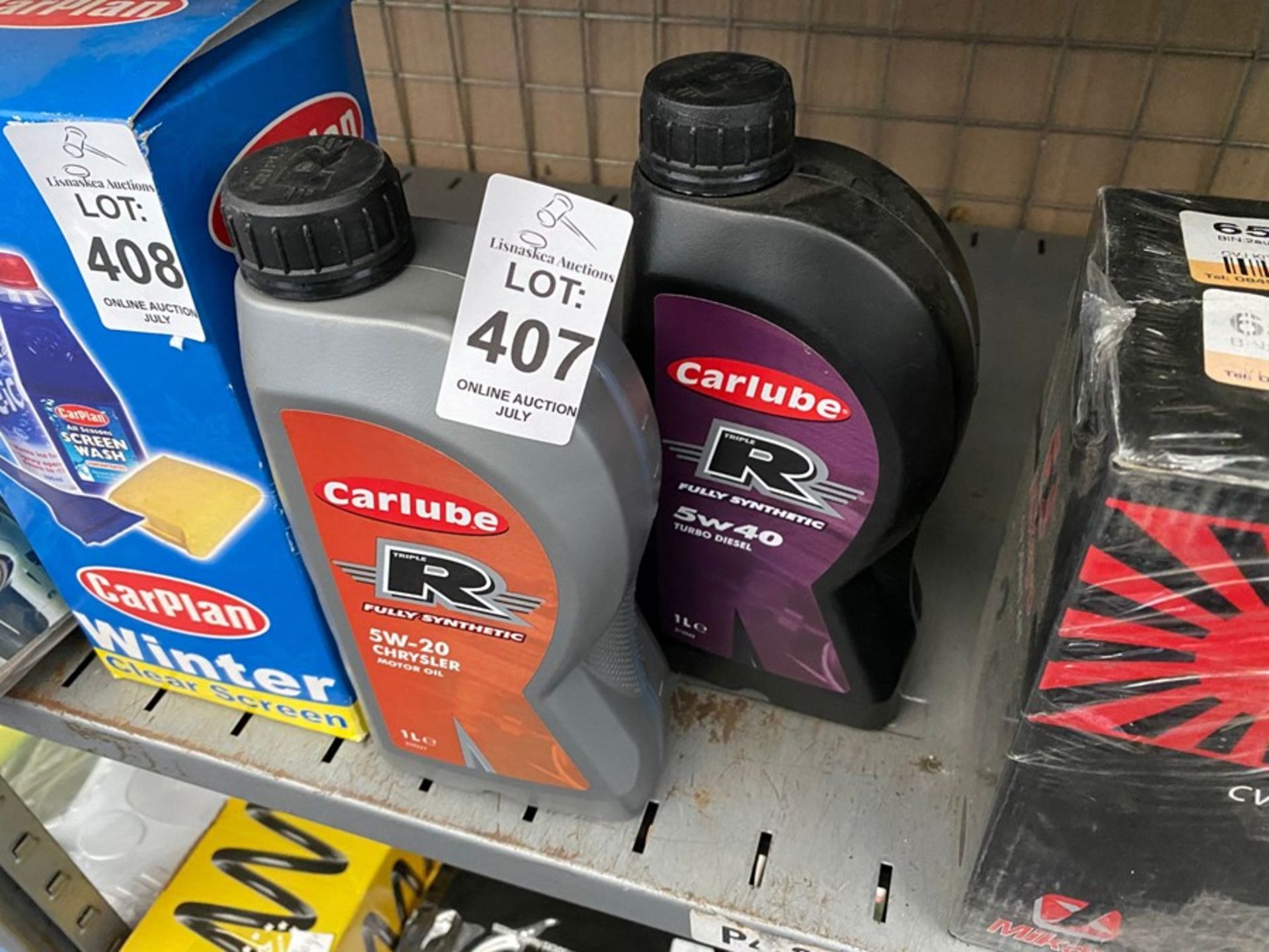 2X CARLUBE TRIPLE R FULLY SYNTHETIC MOTOR OILS