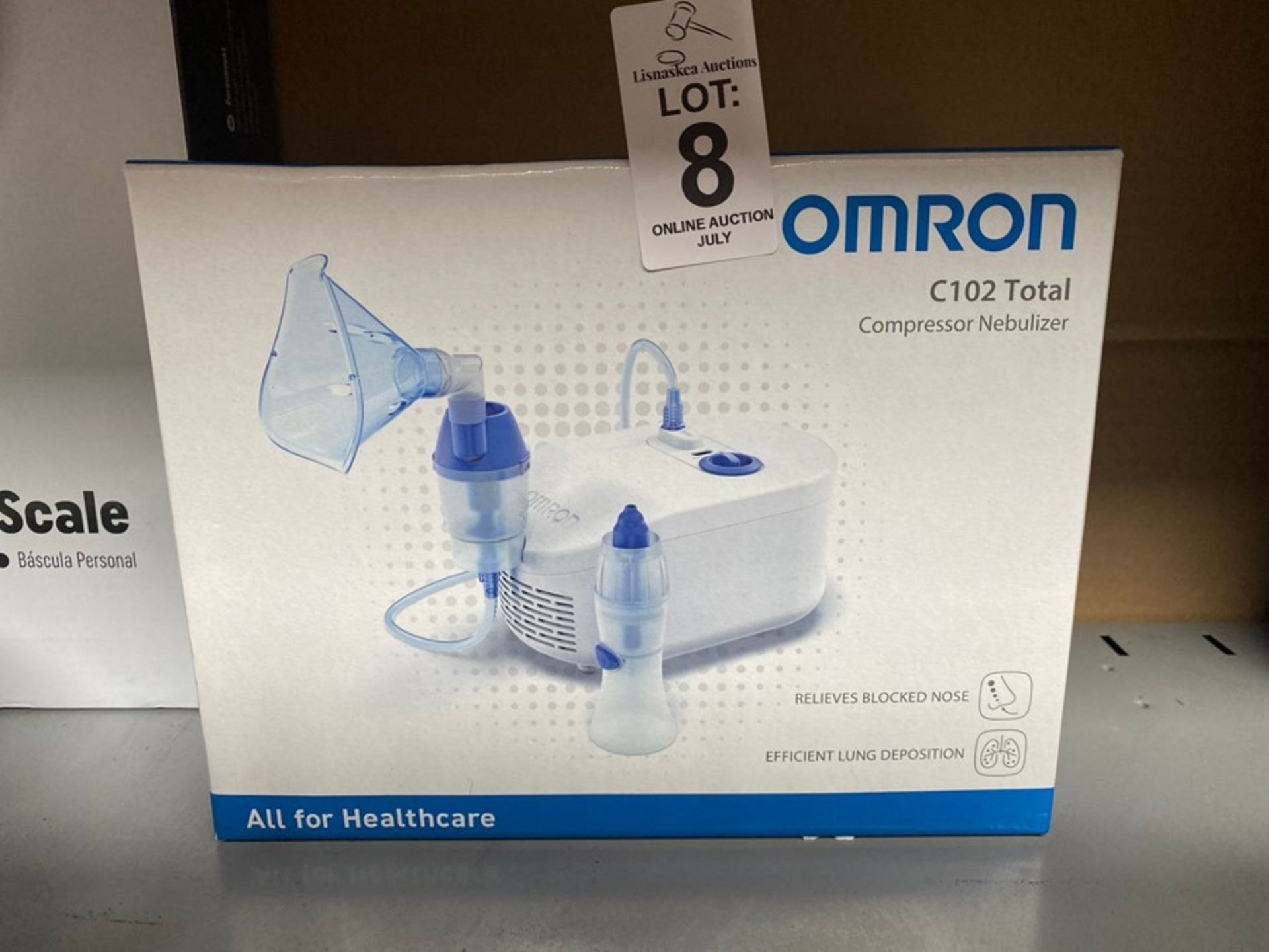 OMRON C102 TOTAL COMPRESSOR NEBULISER - Image 2 of 2