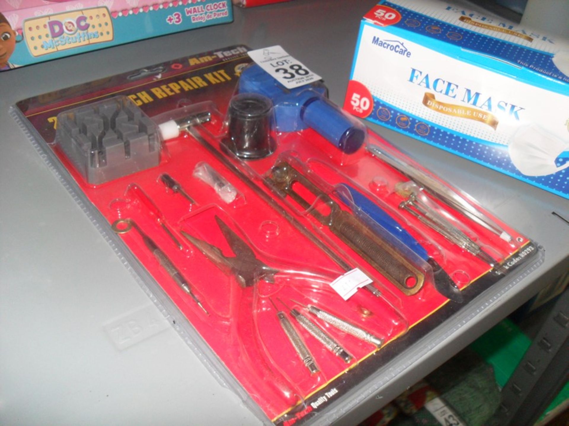 21 PIECE AM TECH WATCH REPAIR KIT