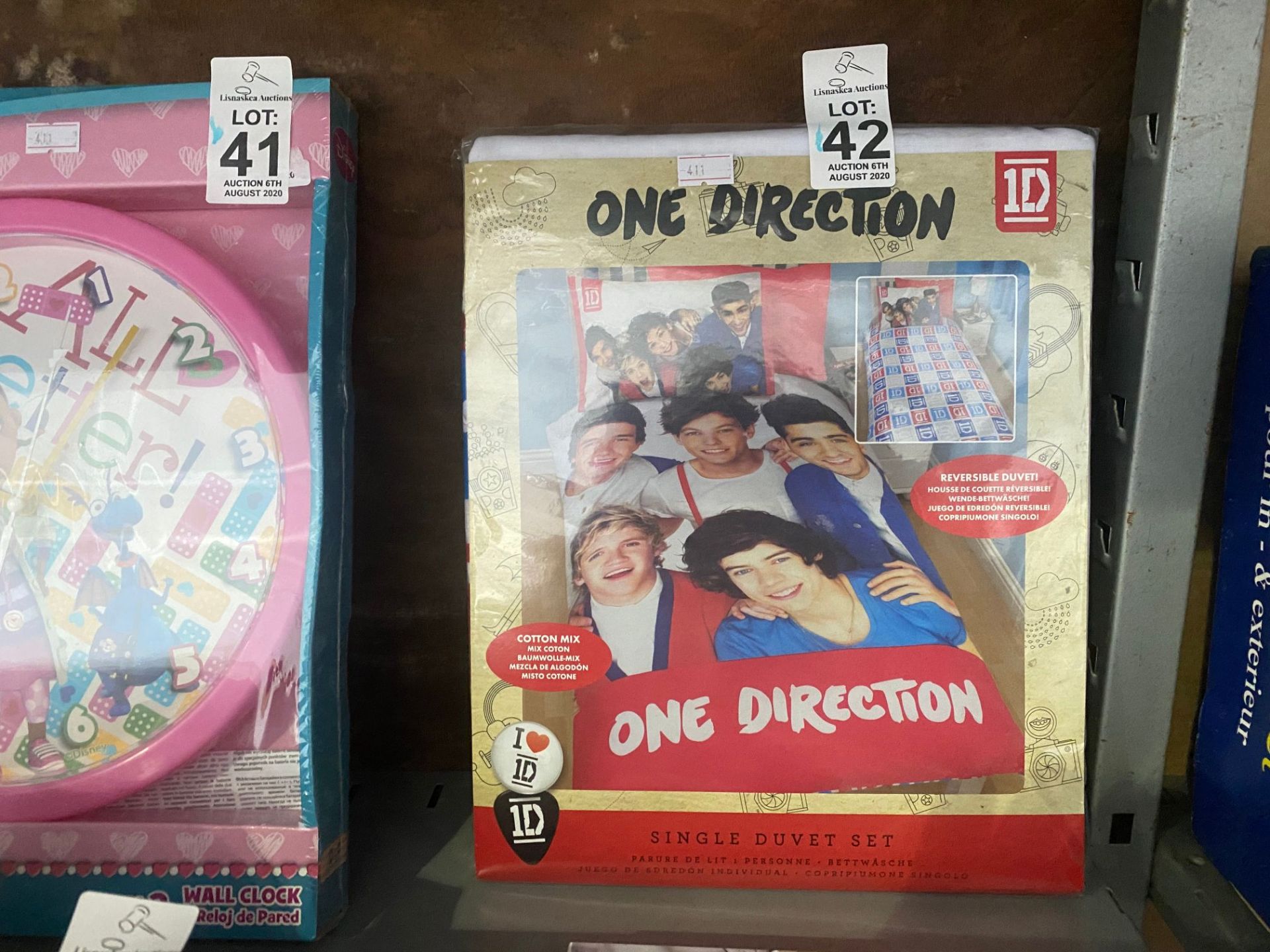 ONE DIRECTION SINGLE BED DUVET SET