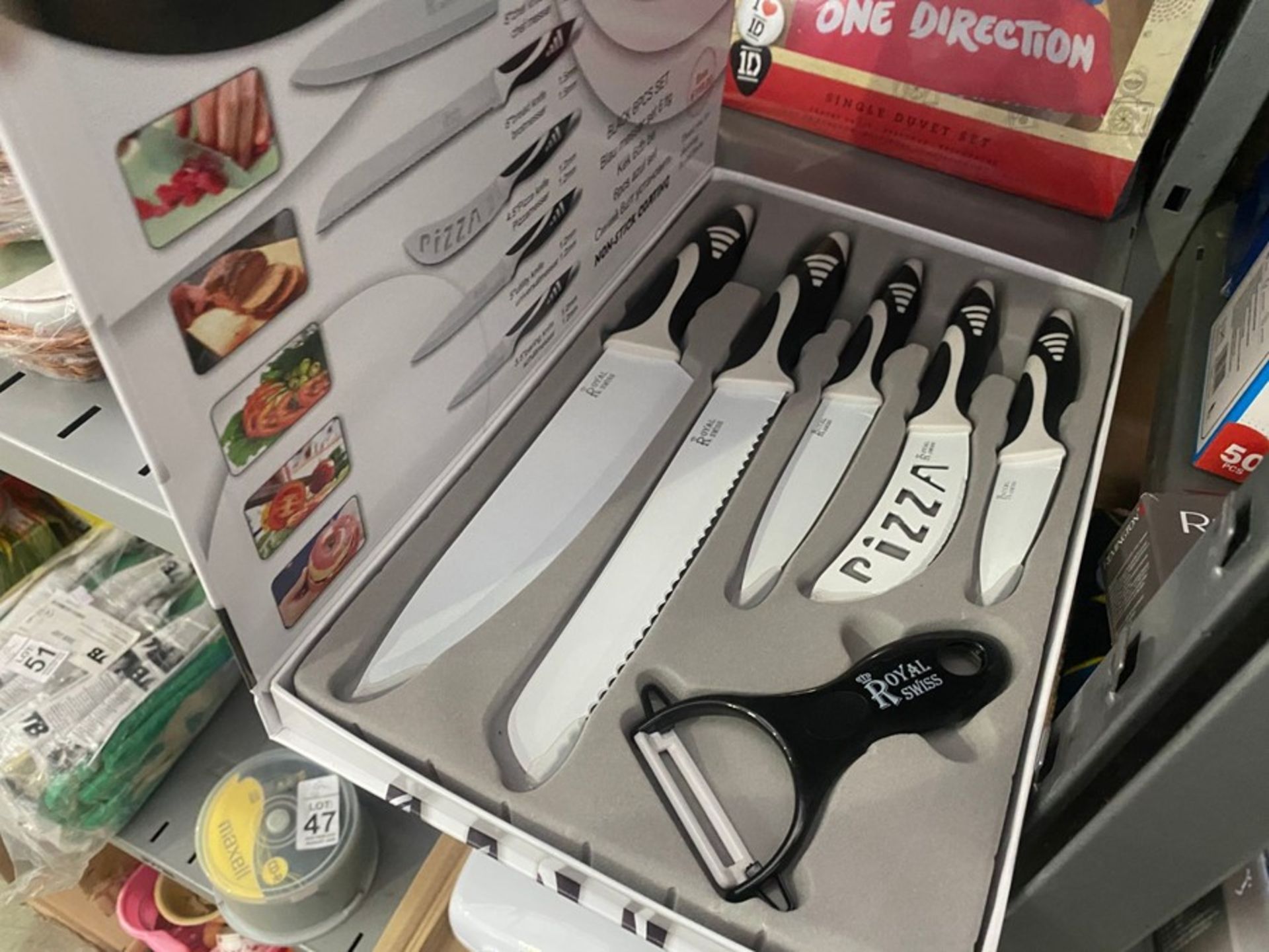 ROYAL SWISS NEW BOXED KITCHEN KNIFE SET (NEW) - Image 2 of 2