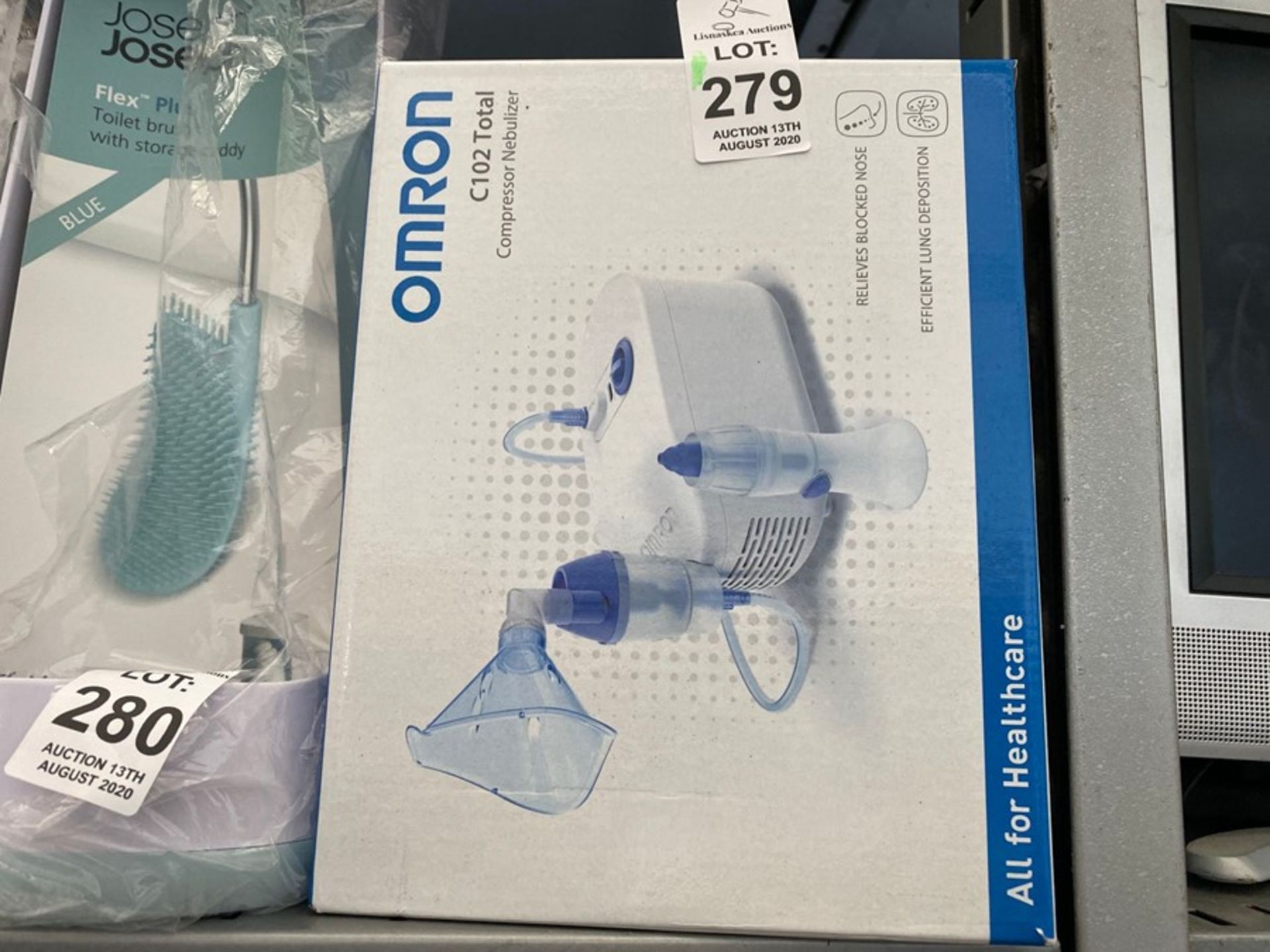 OMRON COMPRESSOR NEBULIZER BOXED