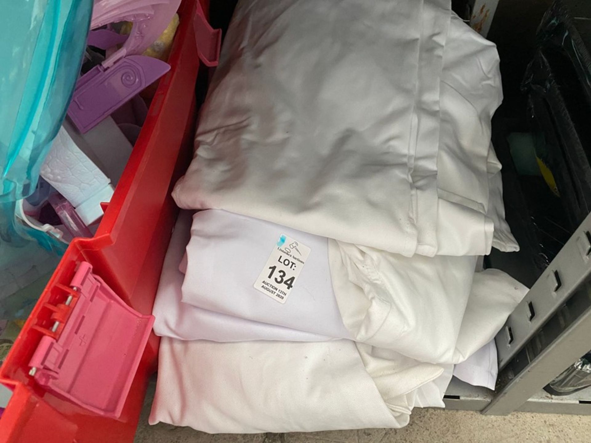 LOT OF WHITE WORK WEAR