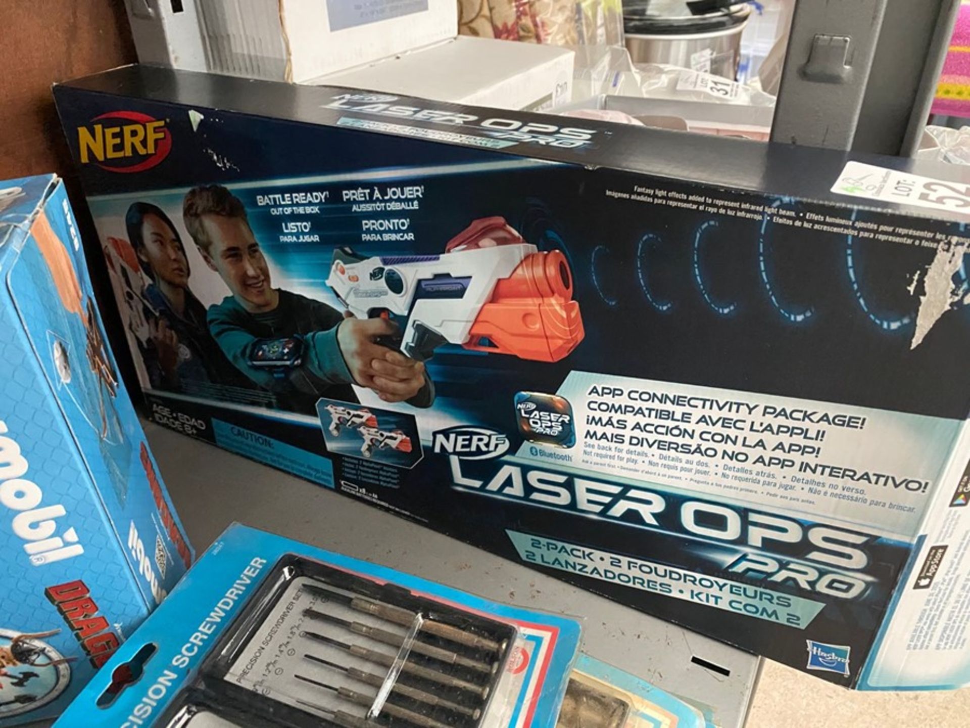 BOXED LASER OPS NERF GUN