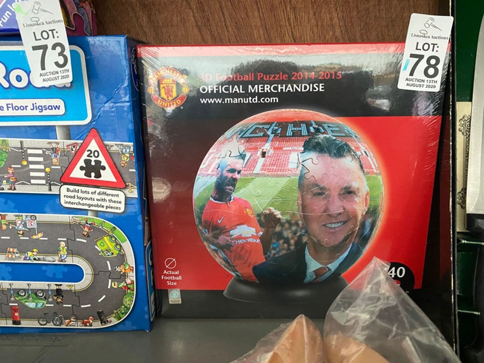 NEW SEALED MAN UNITED 3D PUZZLE