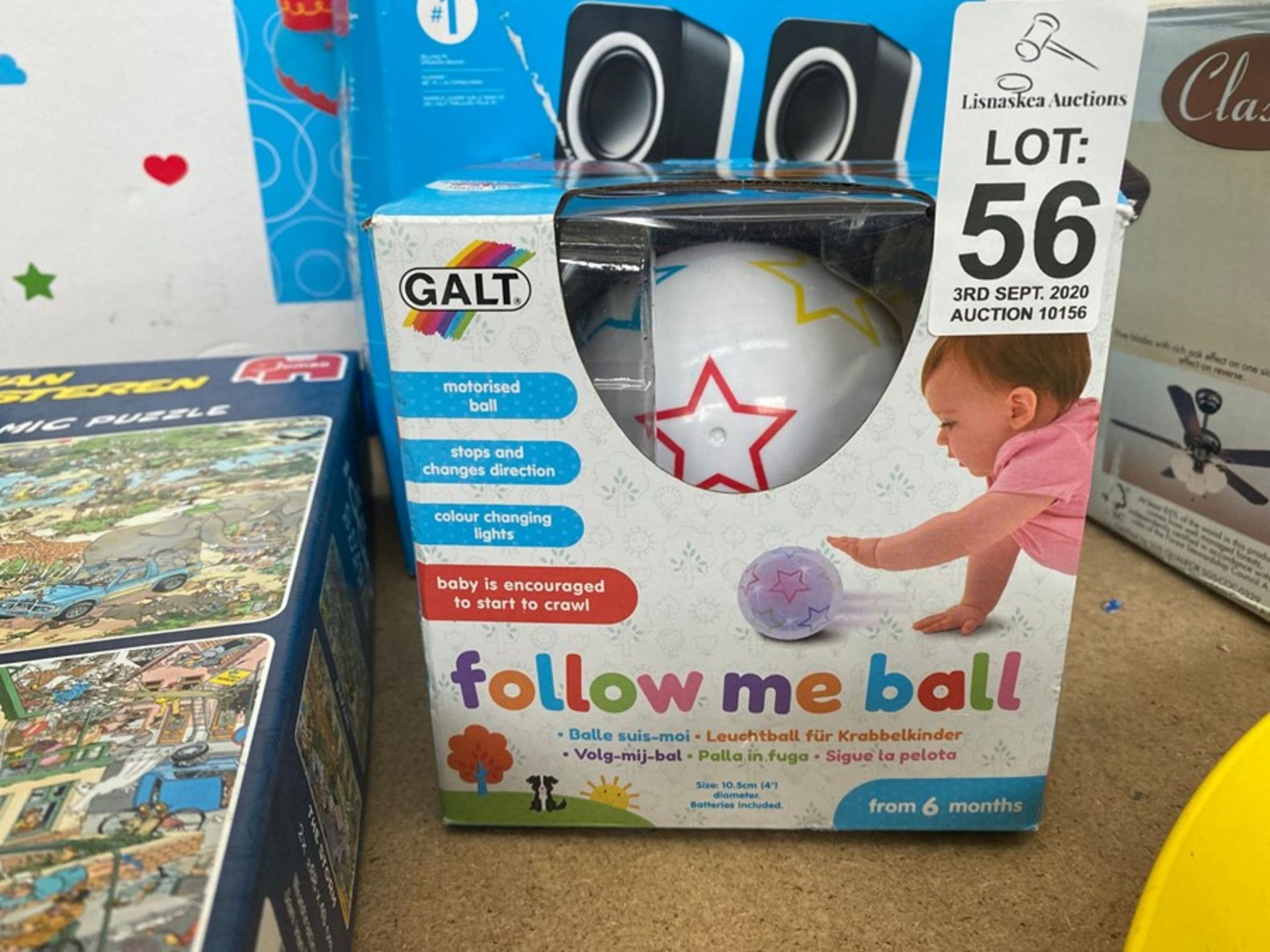 BOXED GALT FOLLOW ME BALL