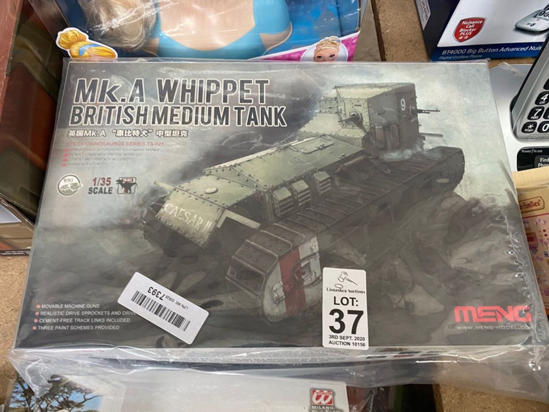 MK A WHIPPET BRITISH MEDIUM TANK KIT