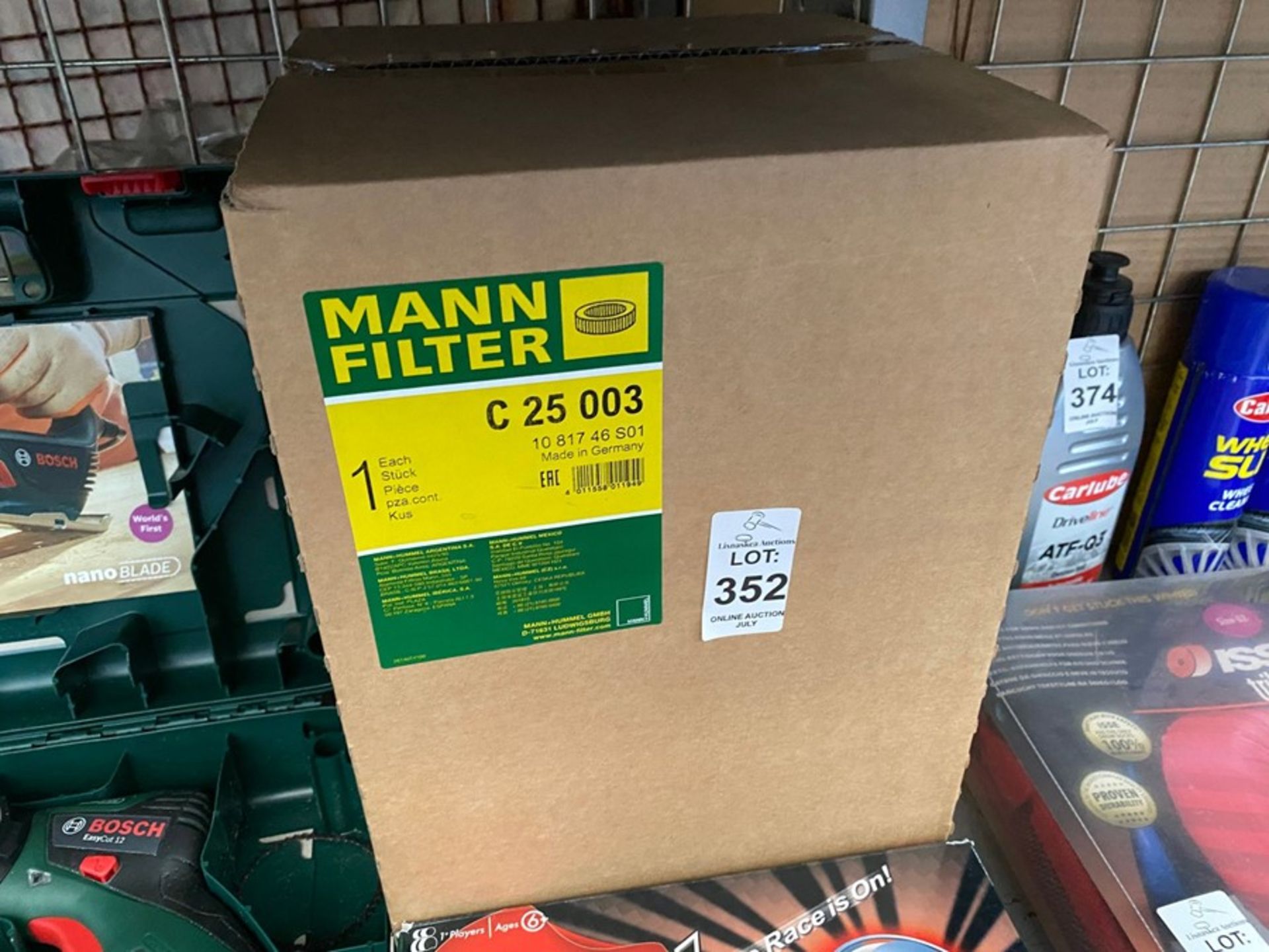 MANN FILTER CAR AIR FILTER