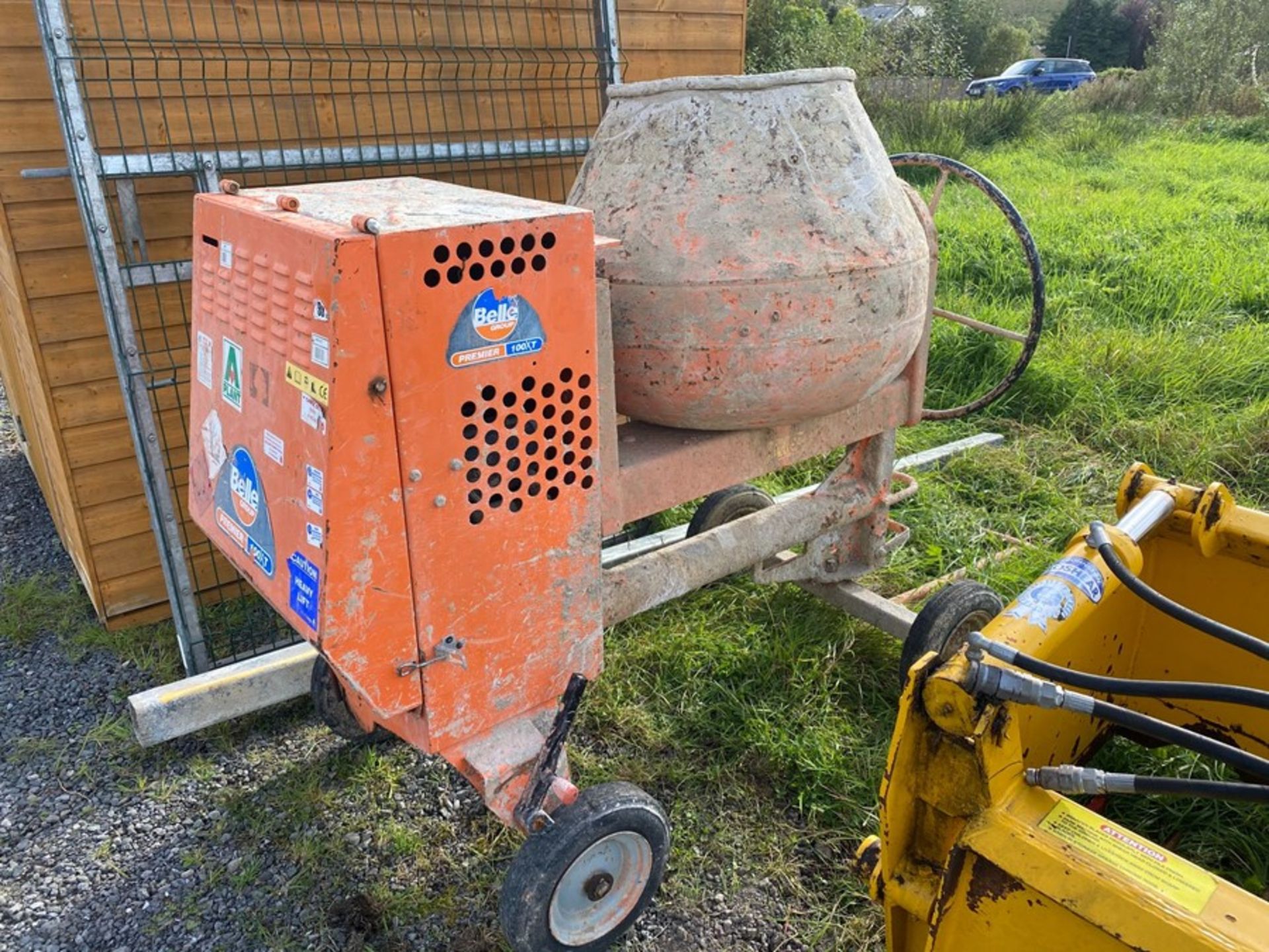 BELLE ENGINE DRIVEN PREMIER CEMENT MIXER