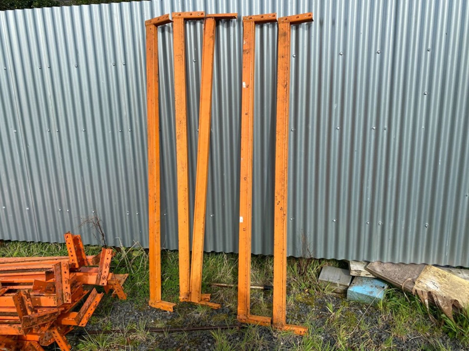 6X STEEL RACKING BARS (76” LENGTH)