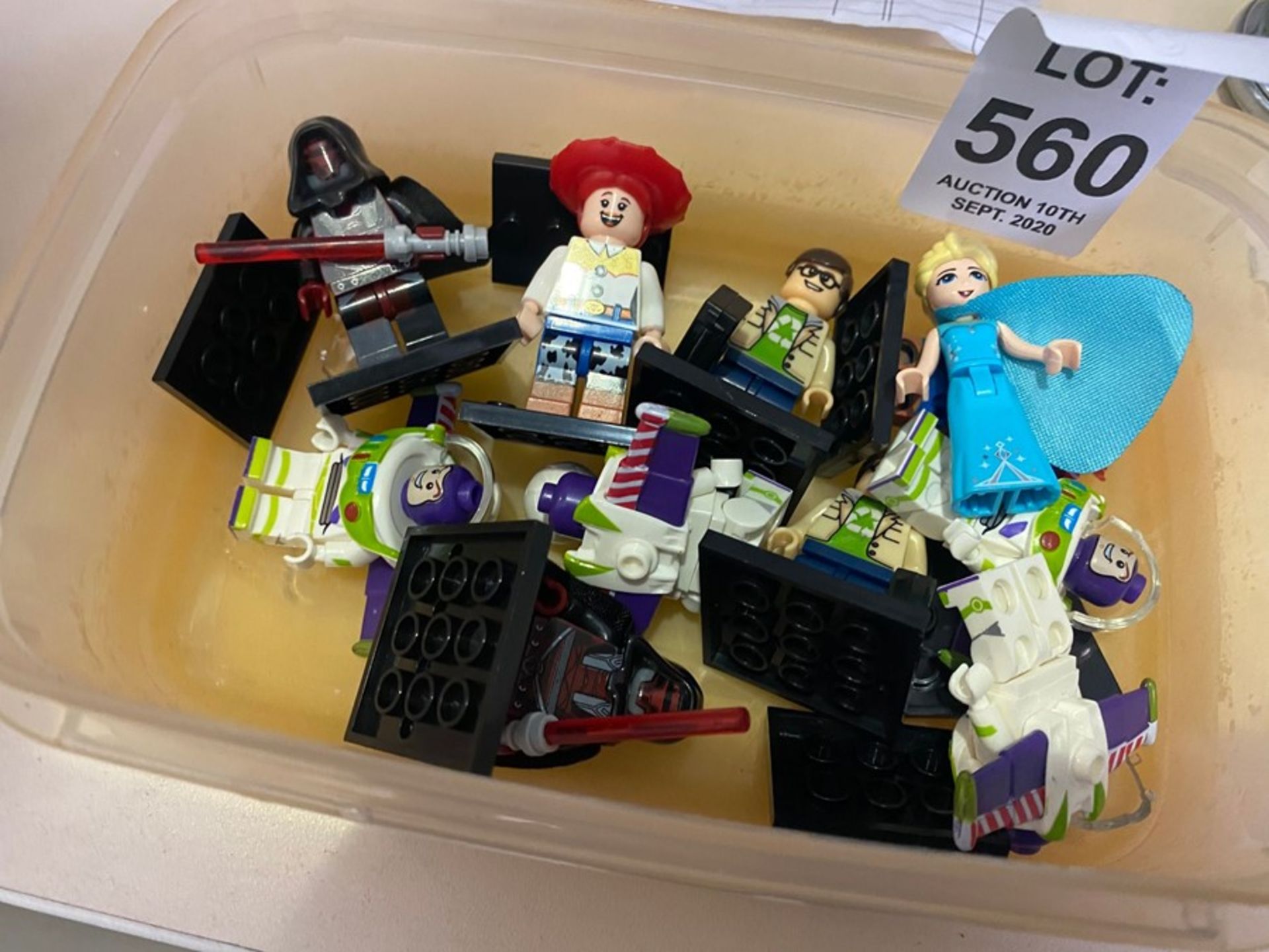 LEGO FIGURES IN BOX