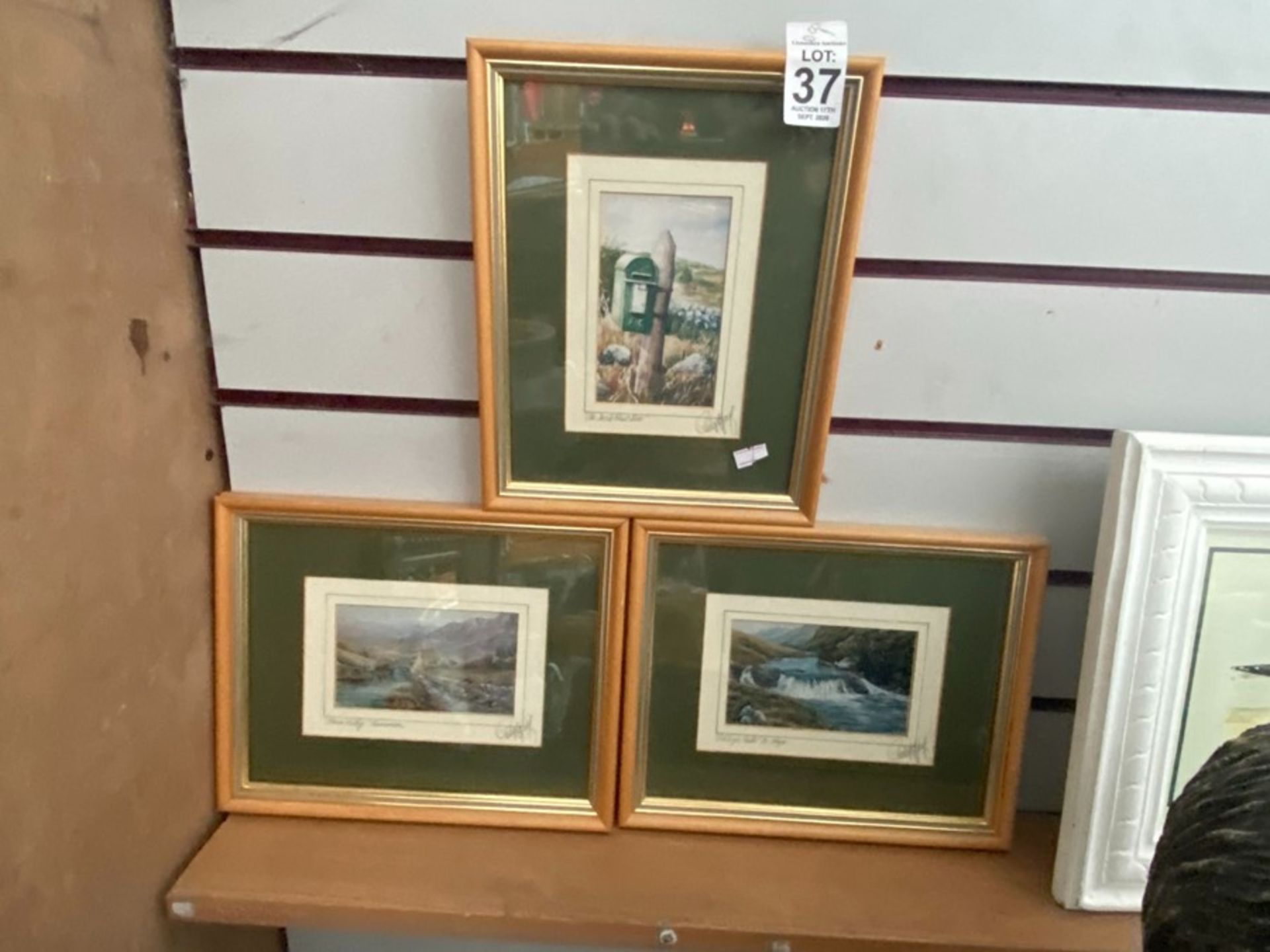 LOT OF 3 FRAMED IRISH SCENES