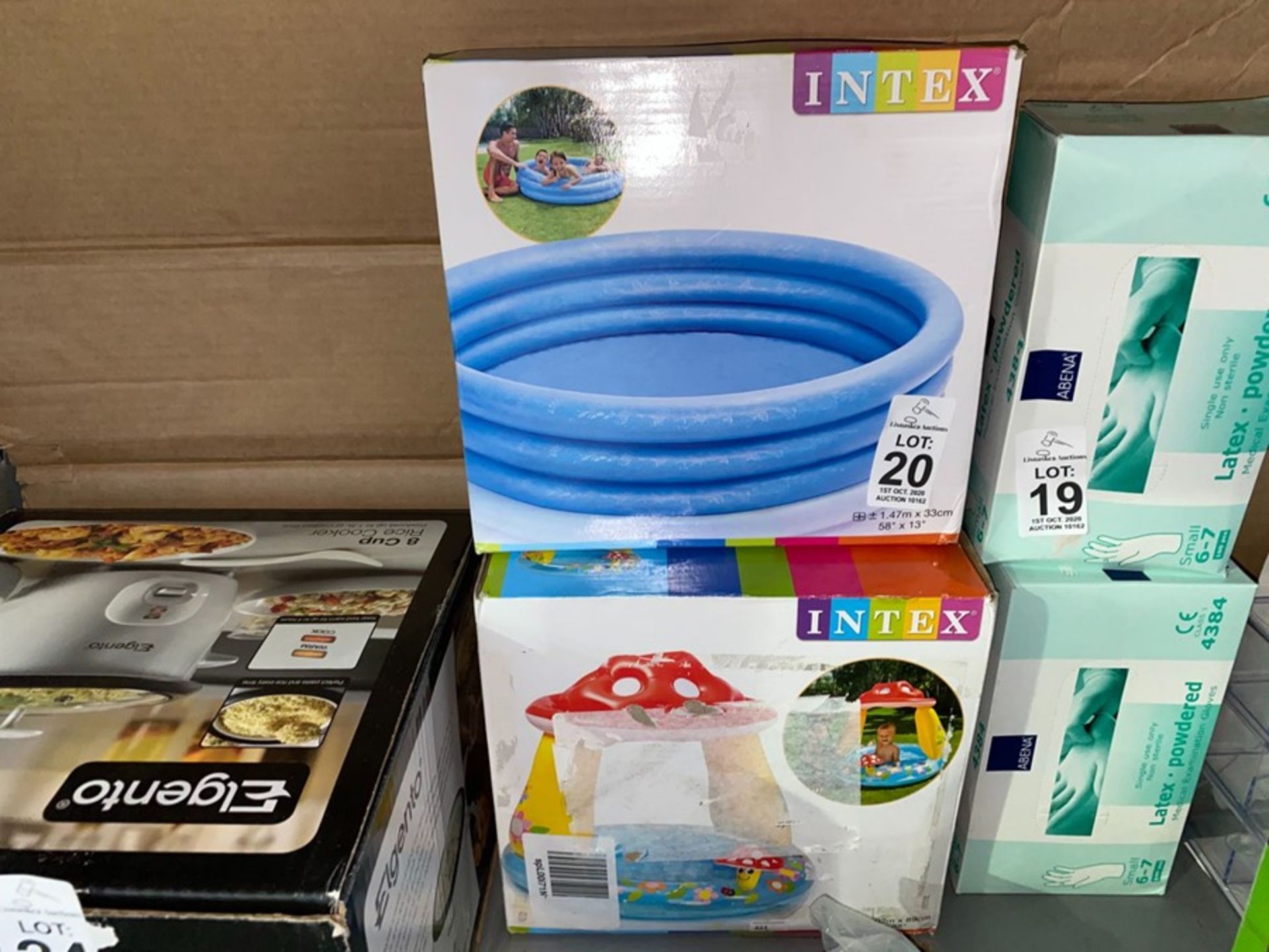 2 INTEX PADDLING POOLS