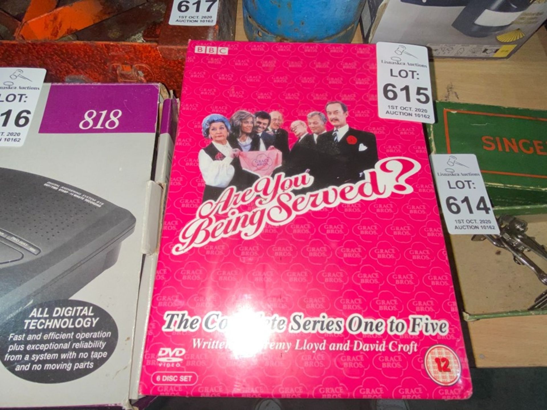 ARE YOU BEING SERVED NEW DVD BOX SET SEALED