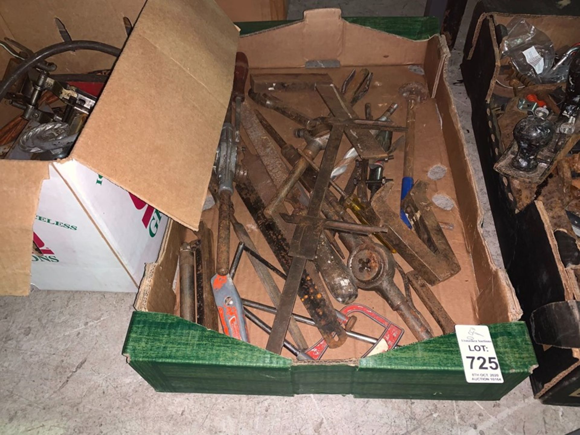 BOX OF TOOL CONTENTS