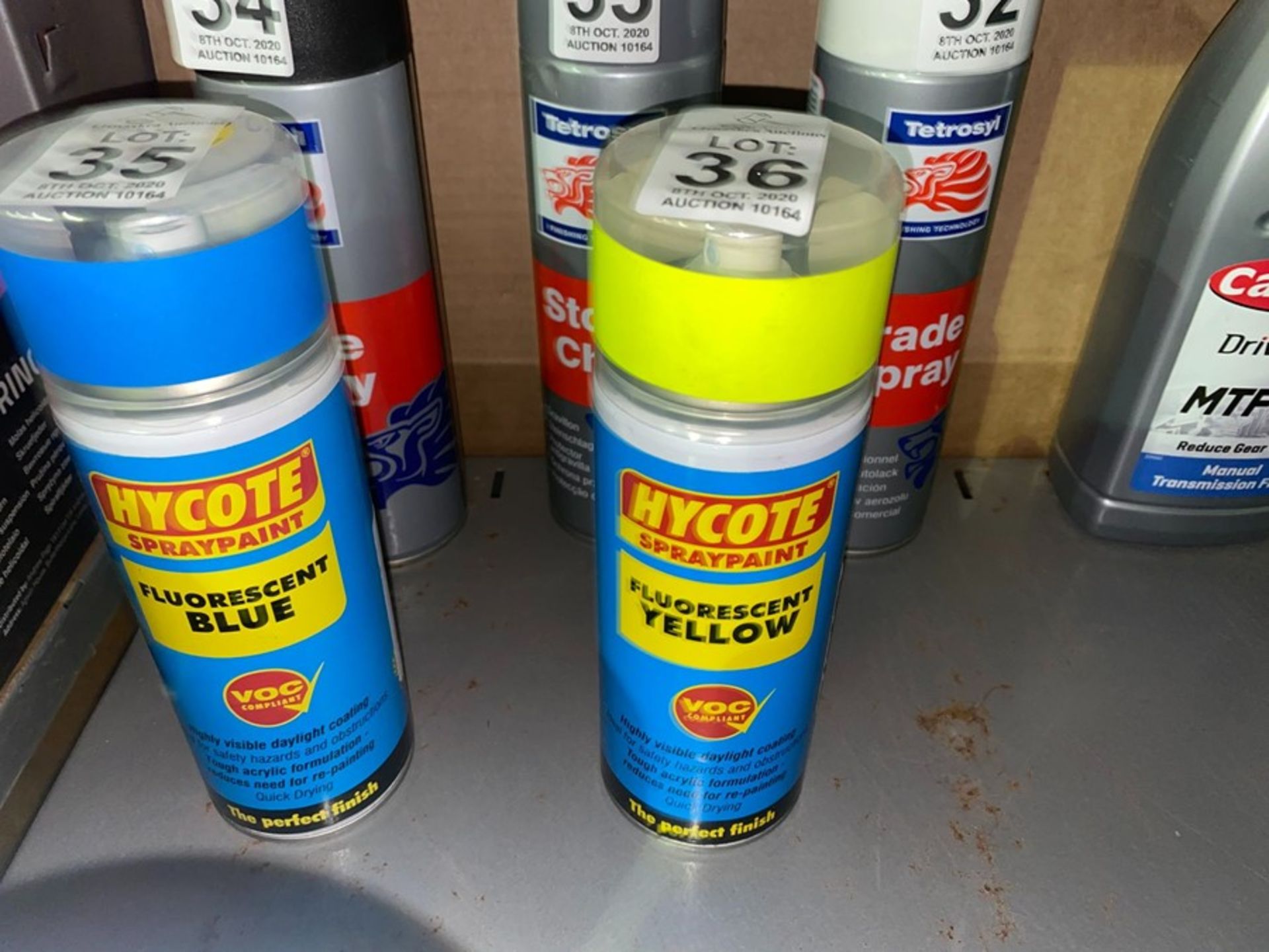 HYCOTE FLUORESCENT YELLOW SPRAYPAINT