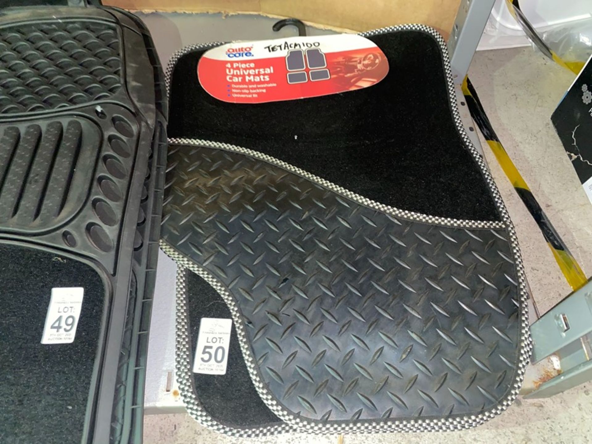 AUTOCARE 4 PC UNIVERSAL CAR MATS