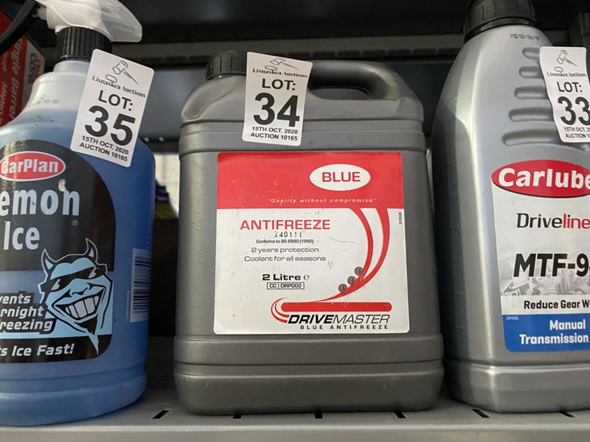 2L CAN OF DRIVEMASTER ANTIFREEZE