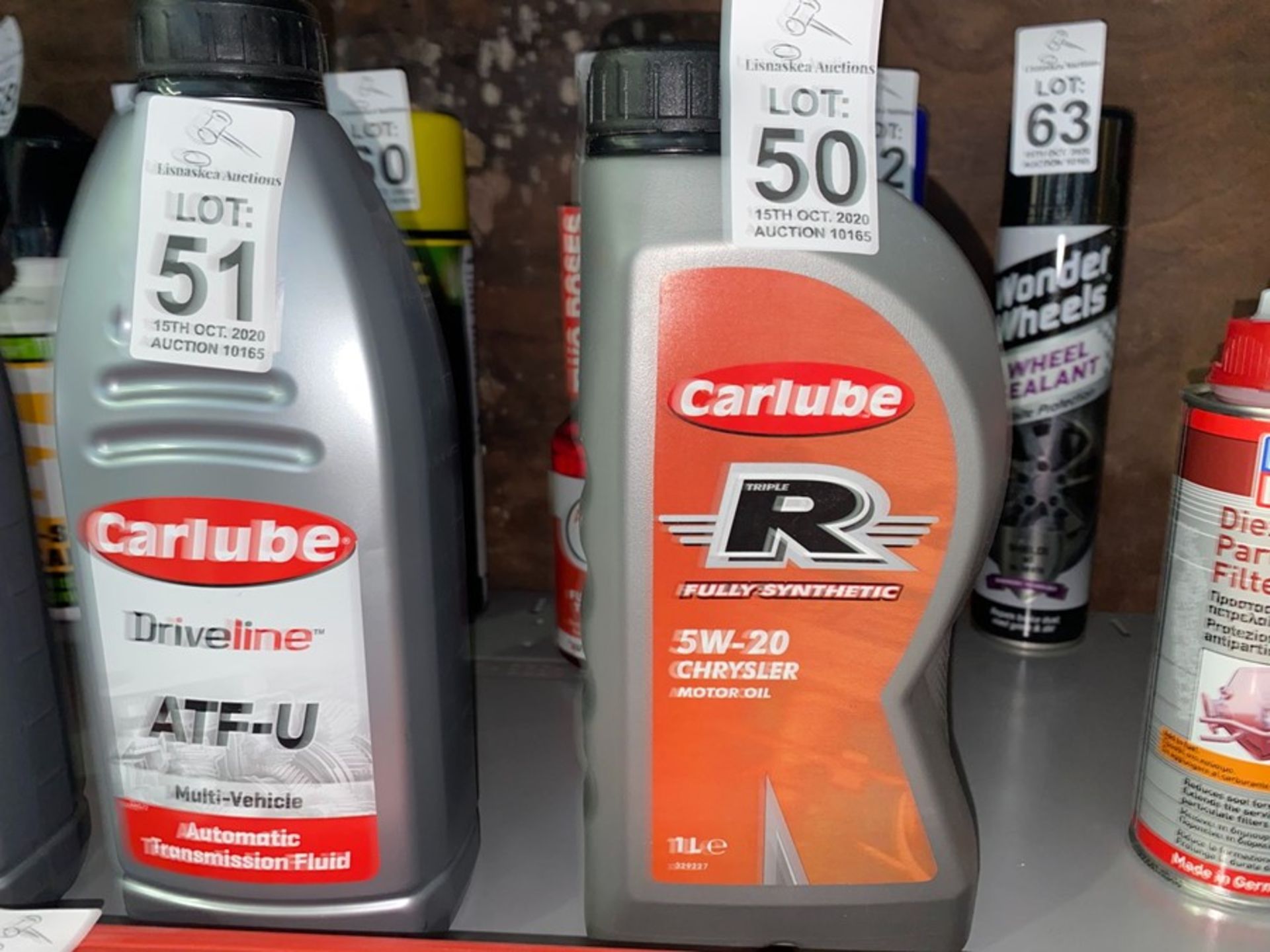 CARLUBE 5W-20 CHRYSLER MOTOR OIL