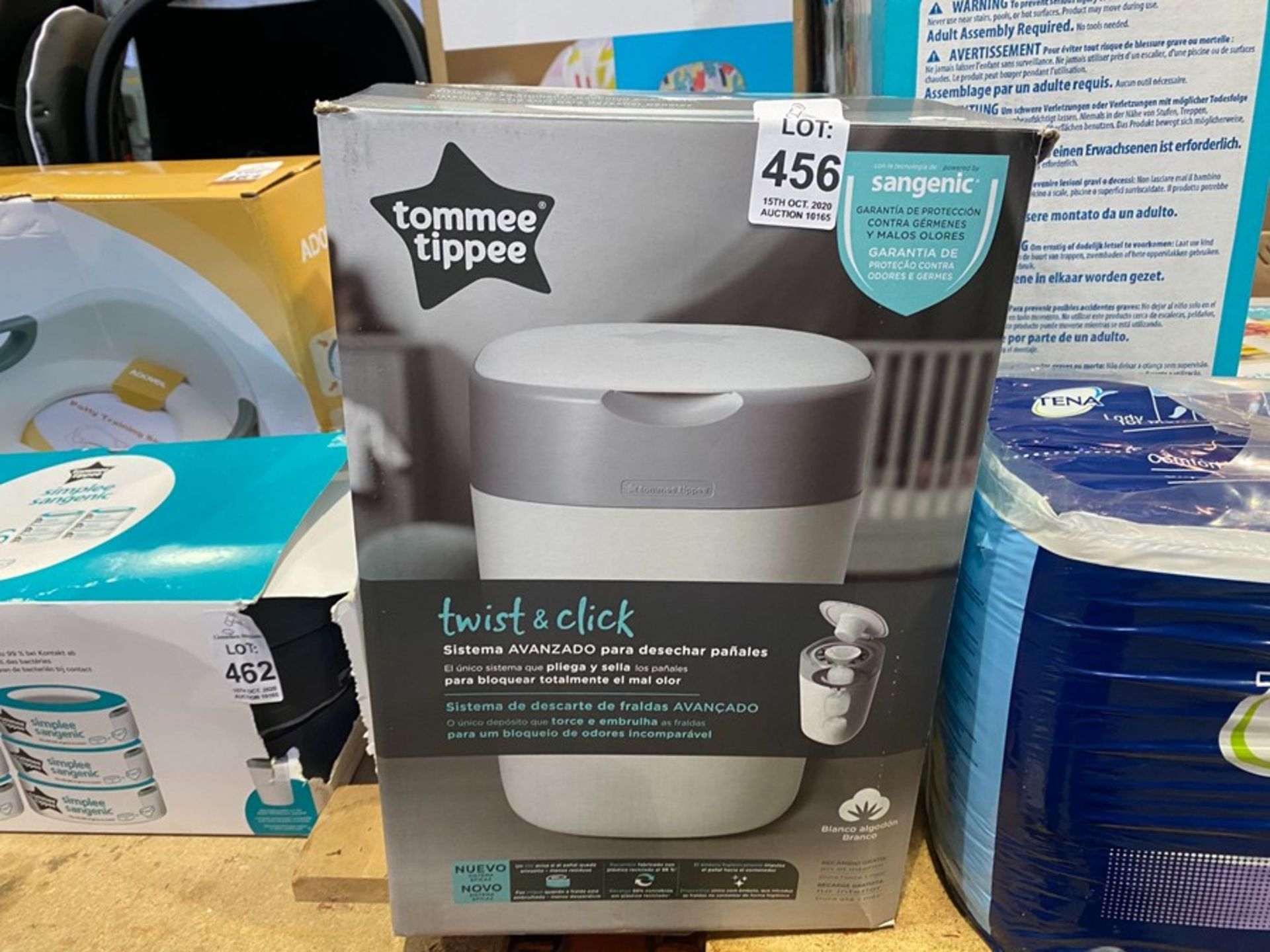 TOMMEE TIPPEE TWIST AND CLICK NAPPY DISPOSAL SYSTEM
