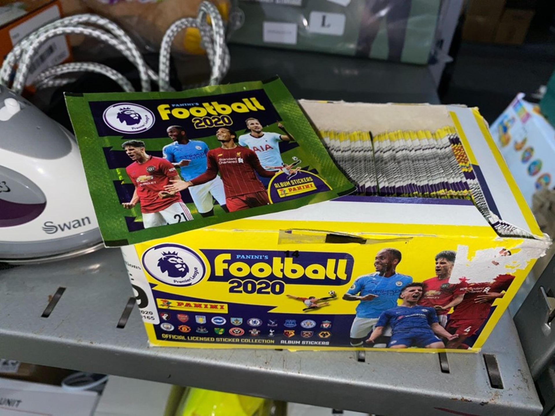 BOX OF FOOTBALL 2020 STICKERS