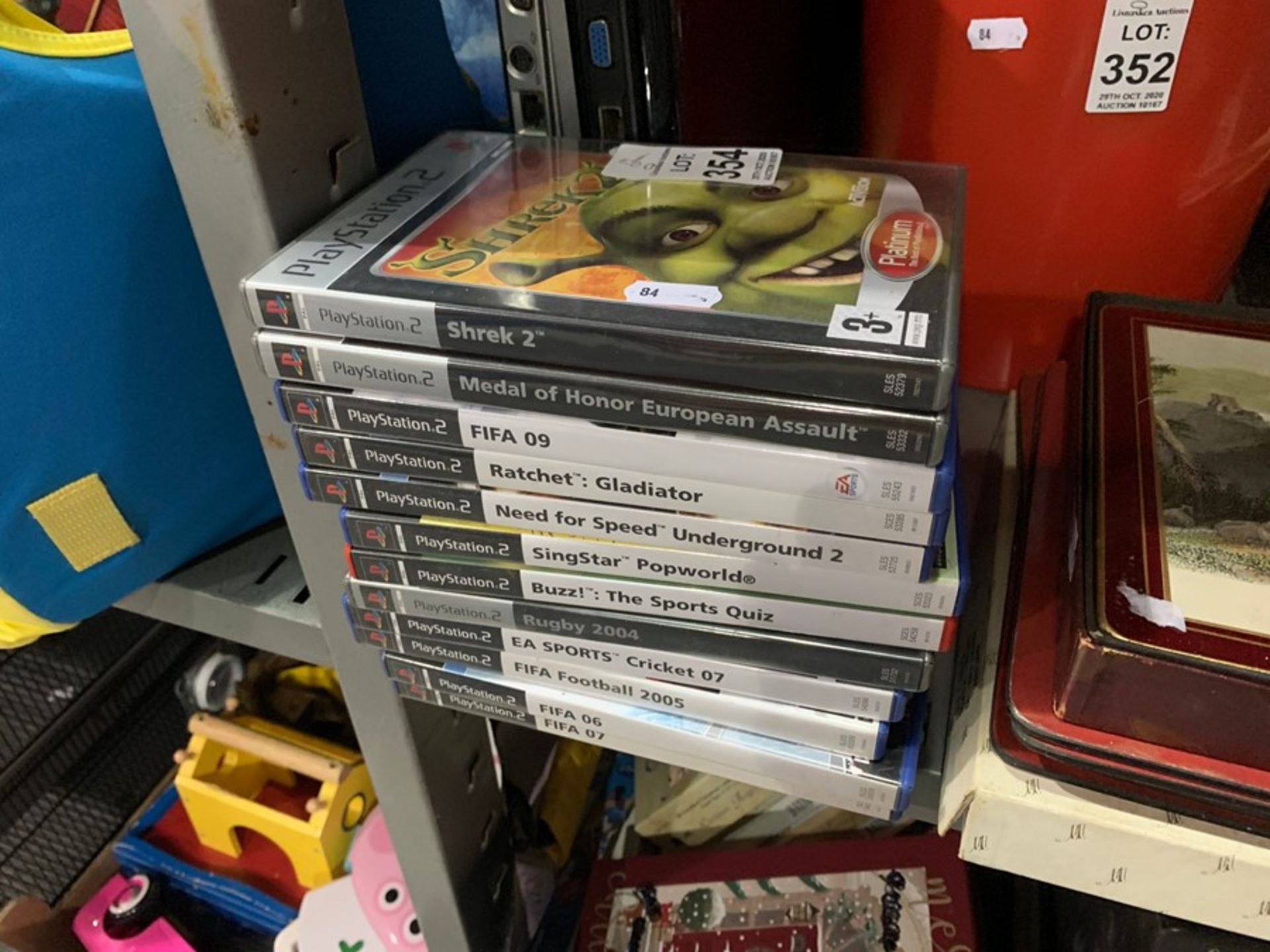 12 PLAYSTATION 2 GAMES