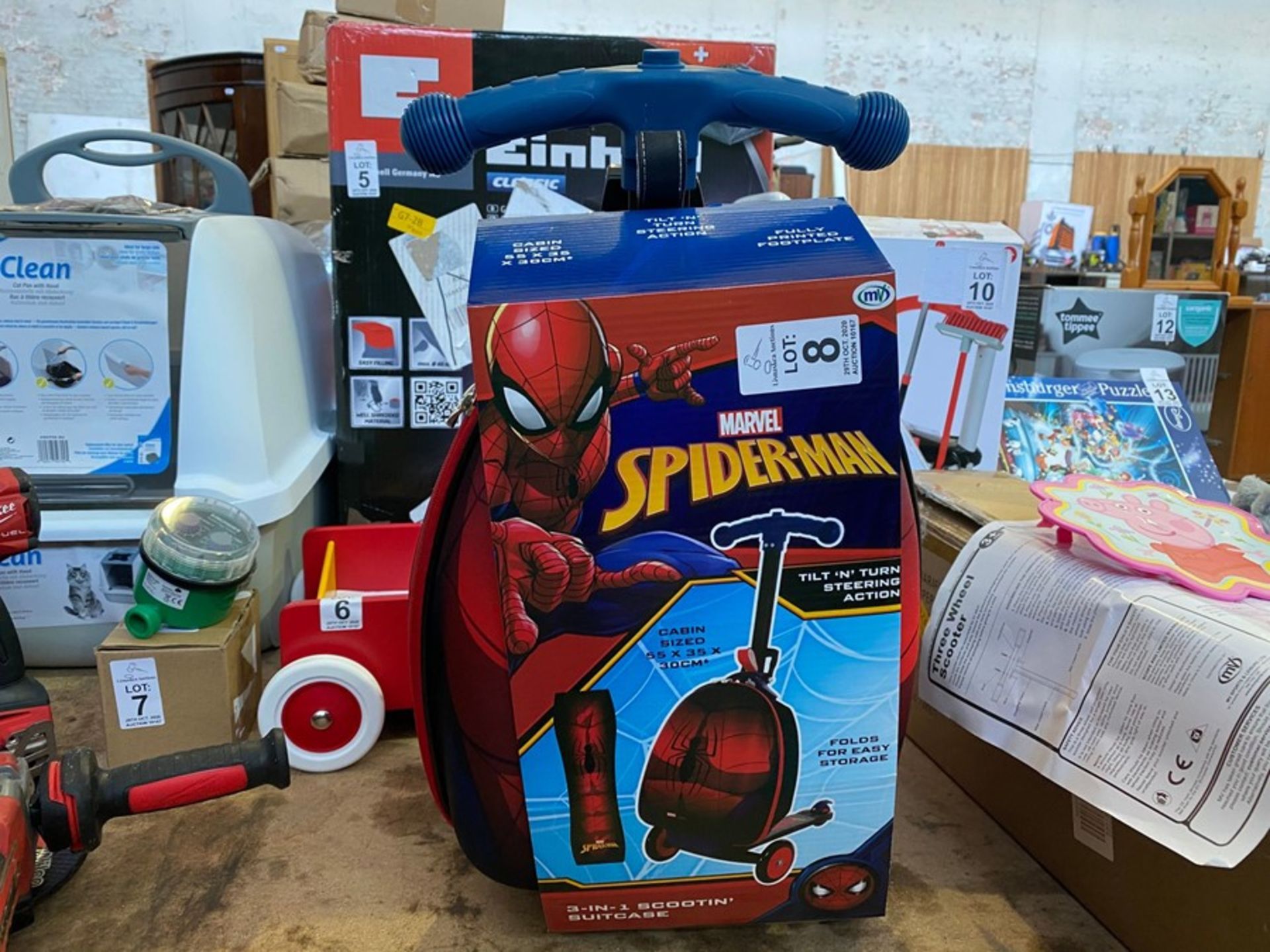 MARVEL SPIDERMAN CABIN SIZE KIDS TROLLEY CASE