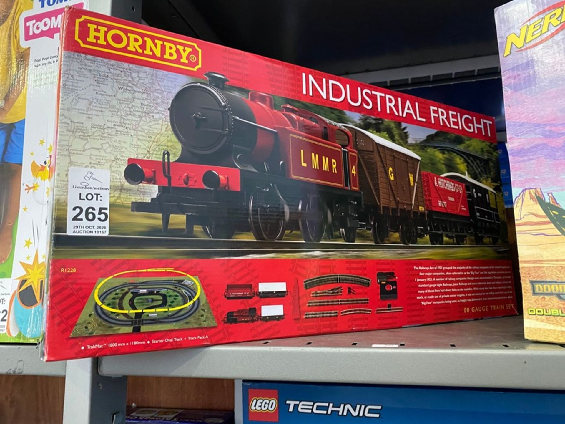 HORNBY INDUSTRIAL FREIGHT TRAIN SET