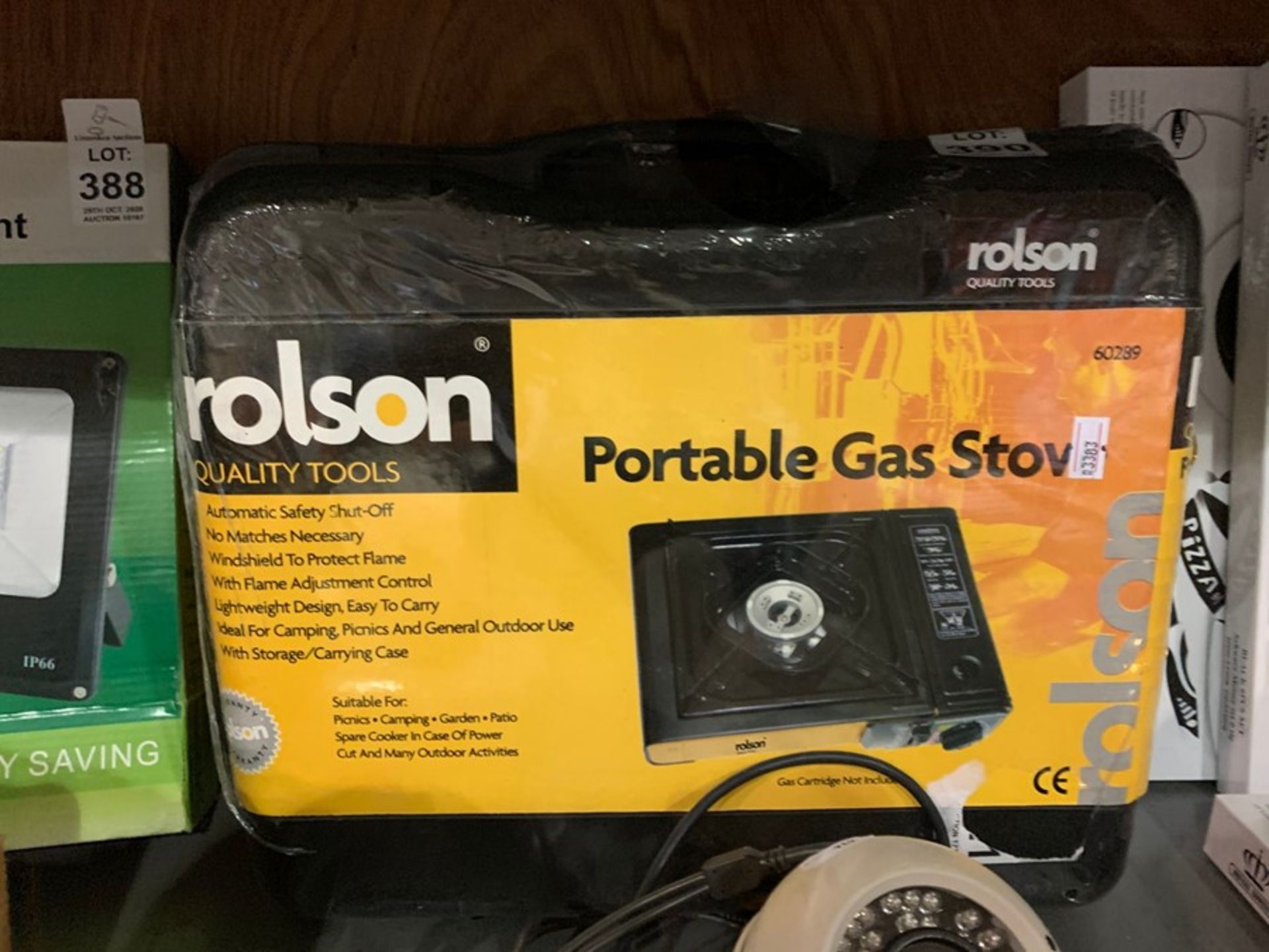 ROLSTON PORTABLE GAS STOVE