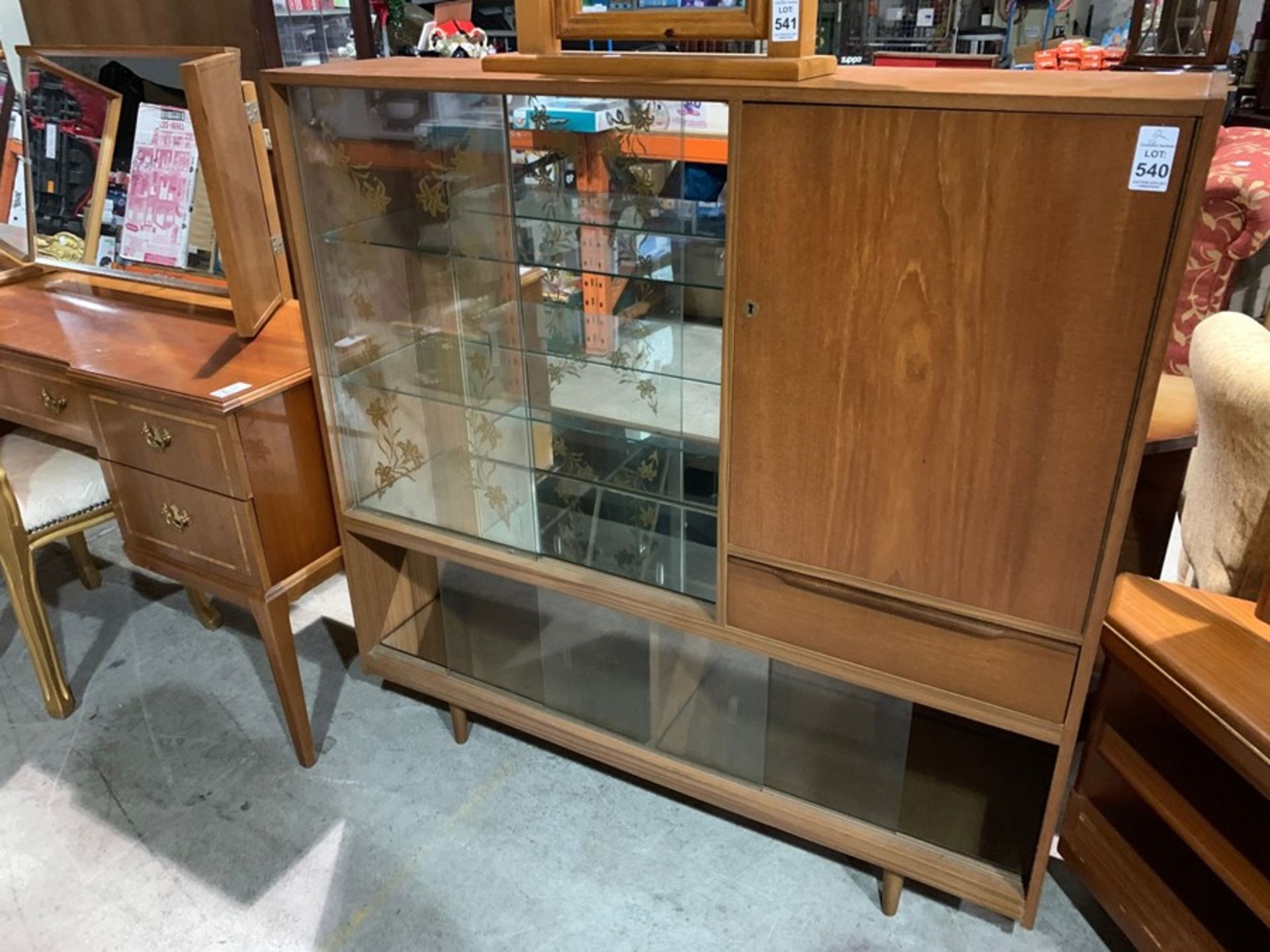 VINTAGE DISPLAY CABINET