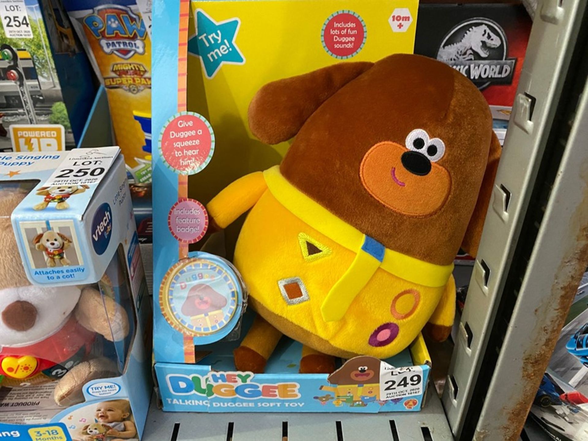 HEY DUGGEE TALKING SOFT TOY