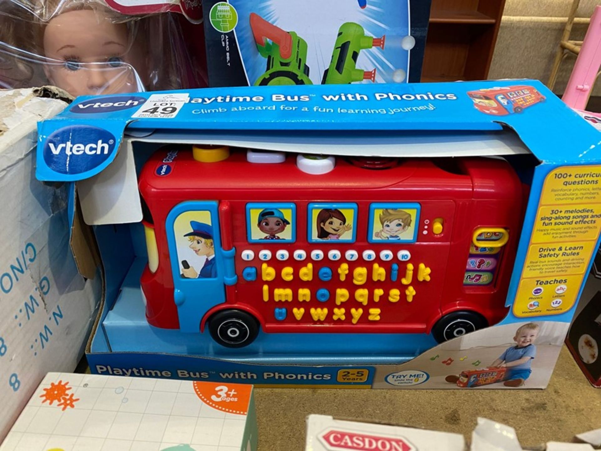 VTECH PLAYTIME BUS WITH PHONICS