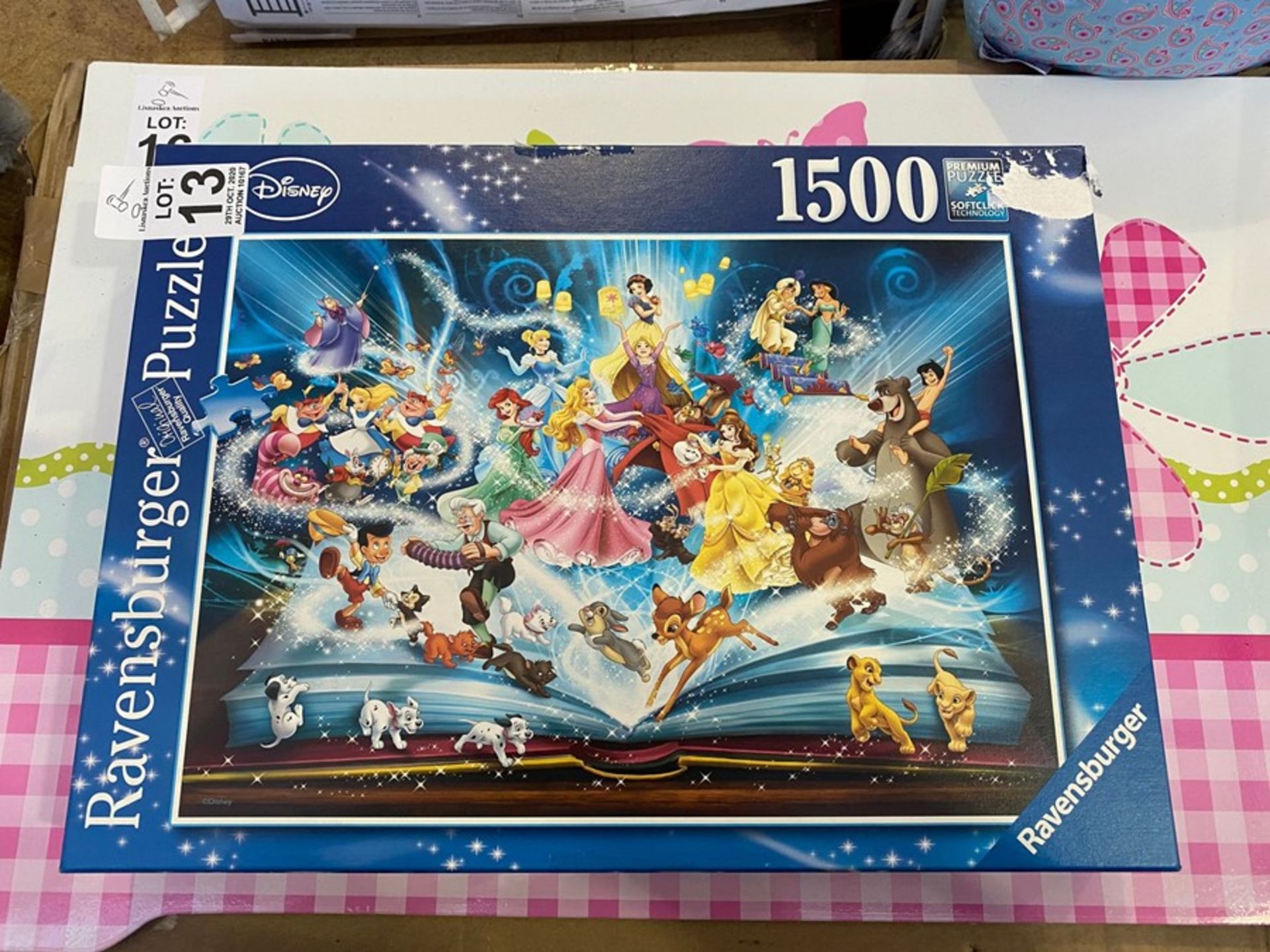 DISNEY RAVENSBURGER 1500 PIECE PUZZLE