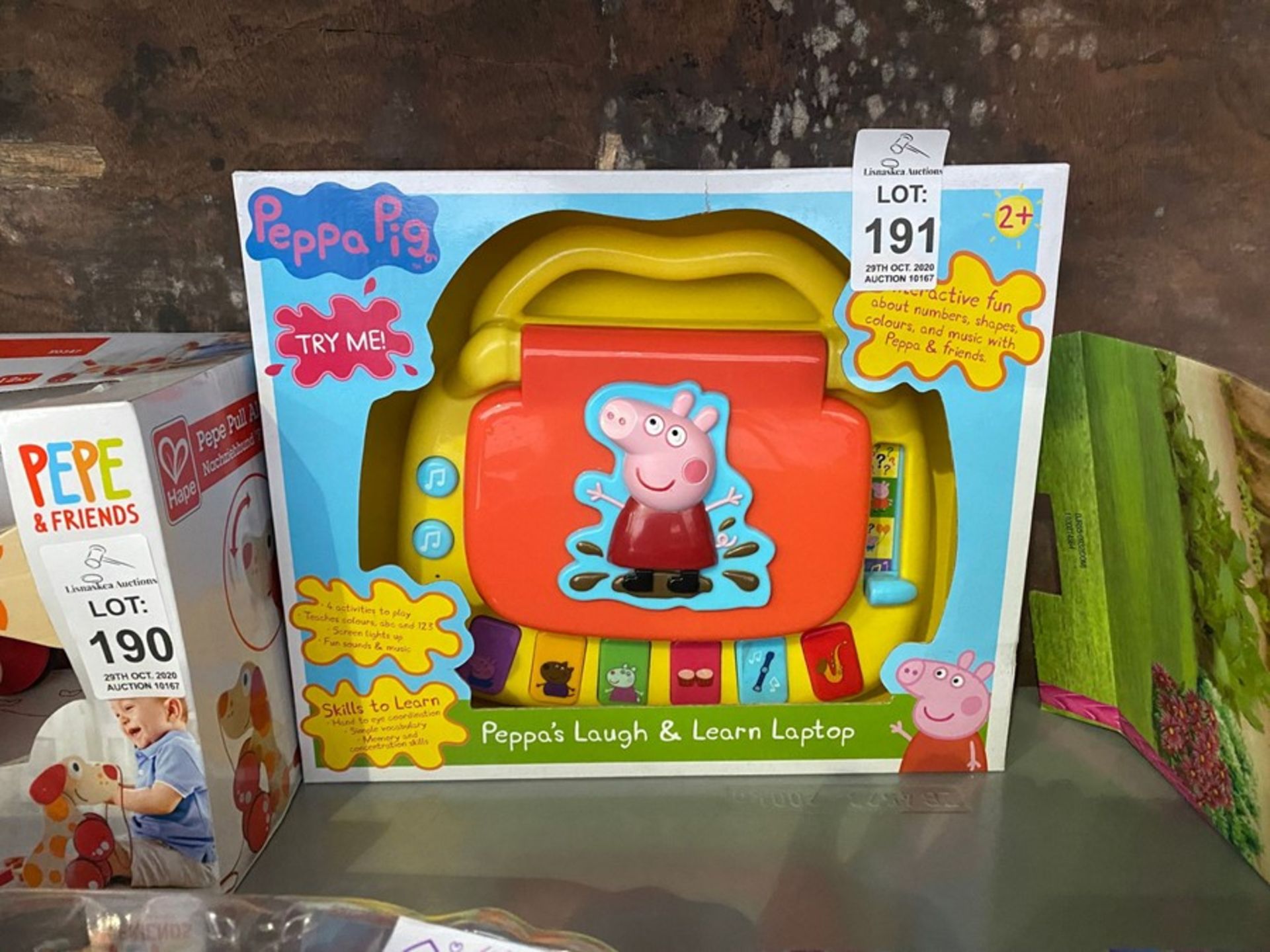 PEPPA PIC LAUGH AND LEARN LAPTOP