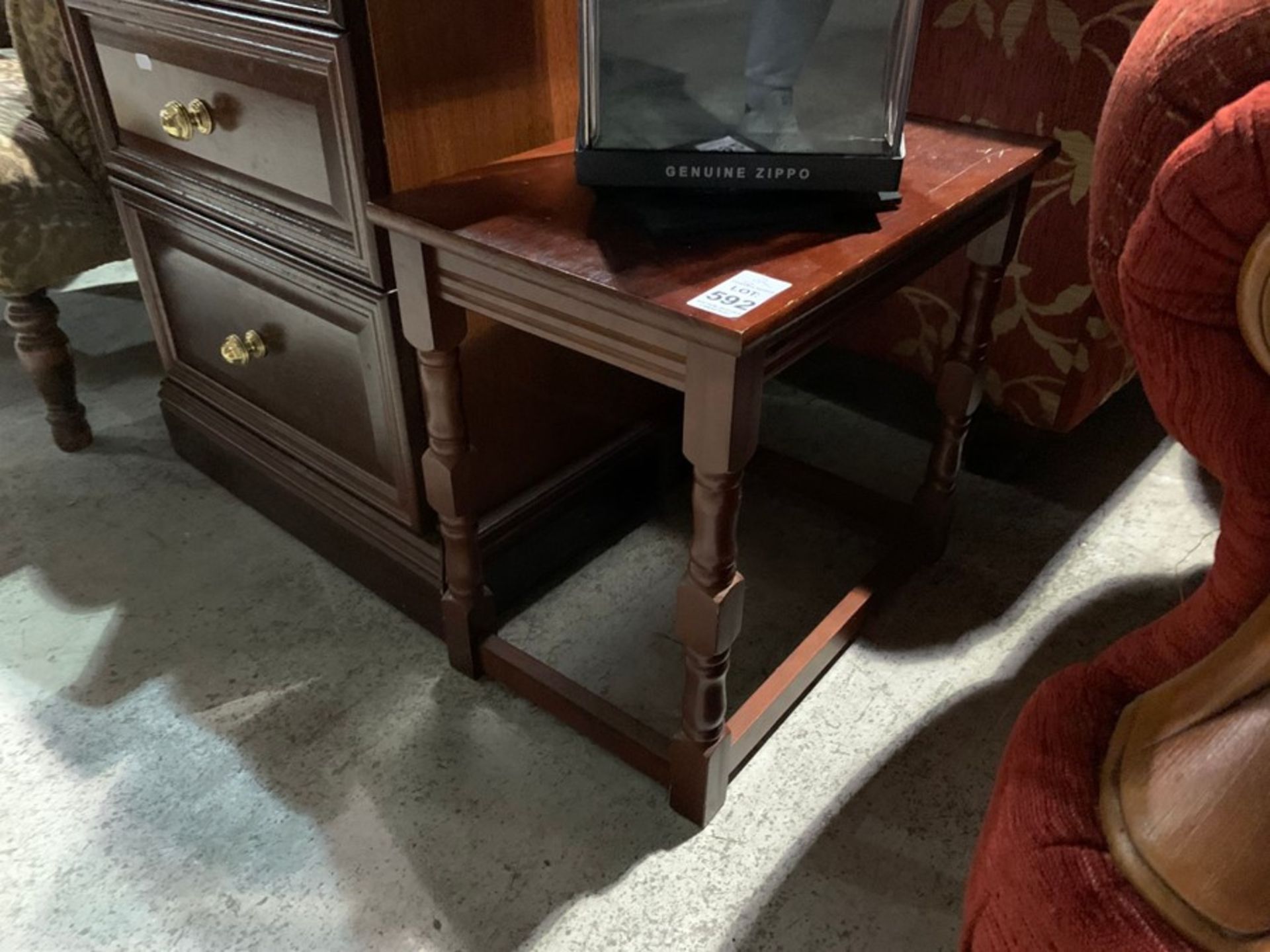 SMALL MAHOGANY TABLE